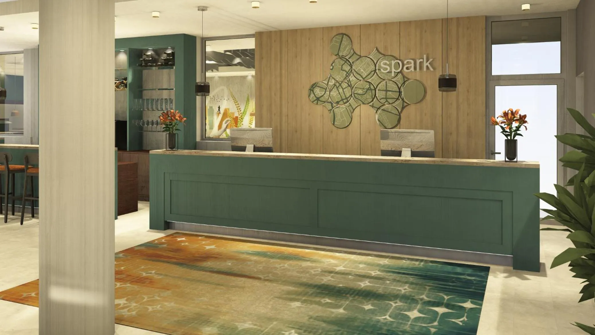 Lobby or reception in Spark by Hilton Essen City Centre