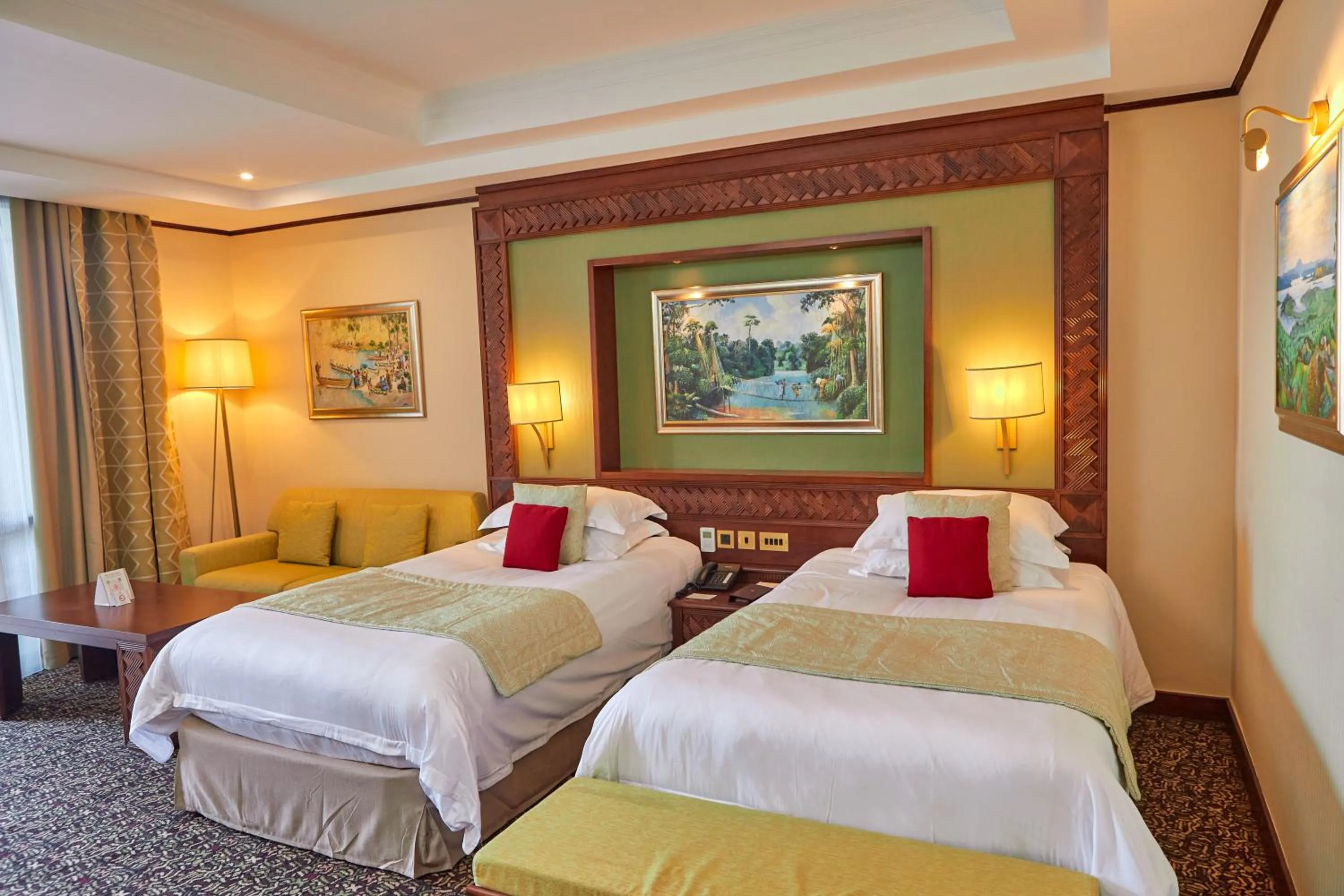 Photo of the whole room, Bed in Goma Serena Hotel