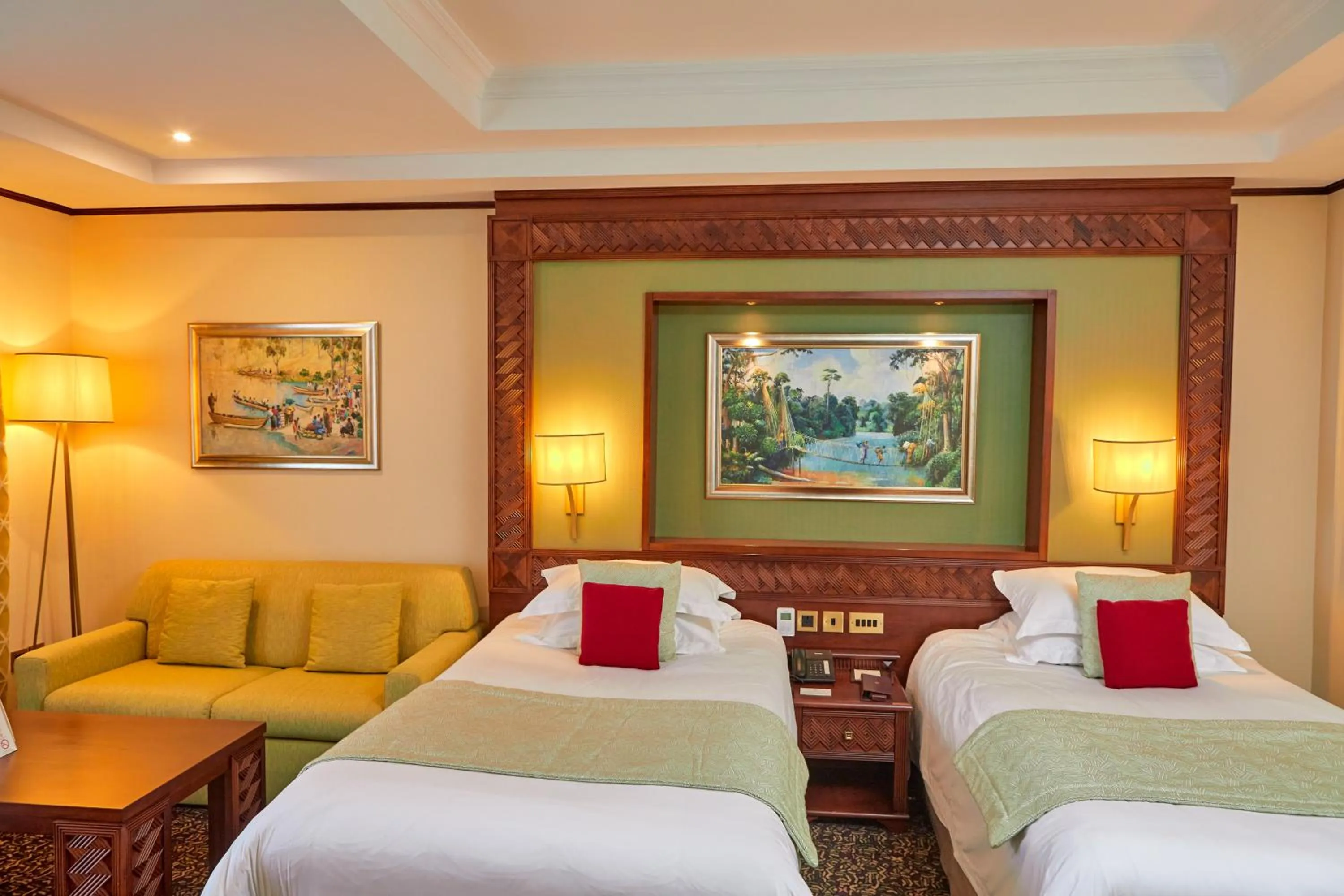 Photo of the whole room, Bed in Goma Serena Hotel