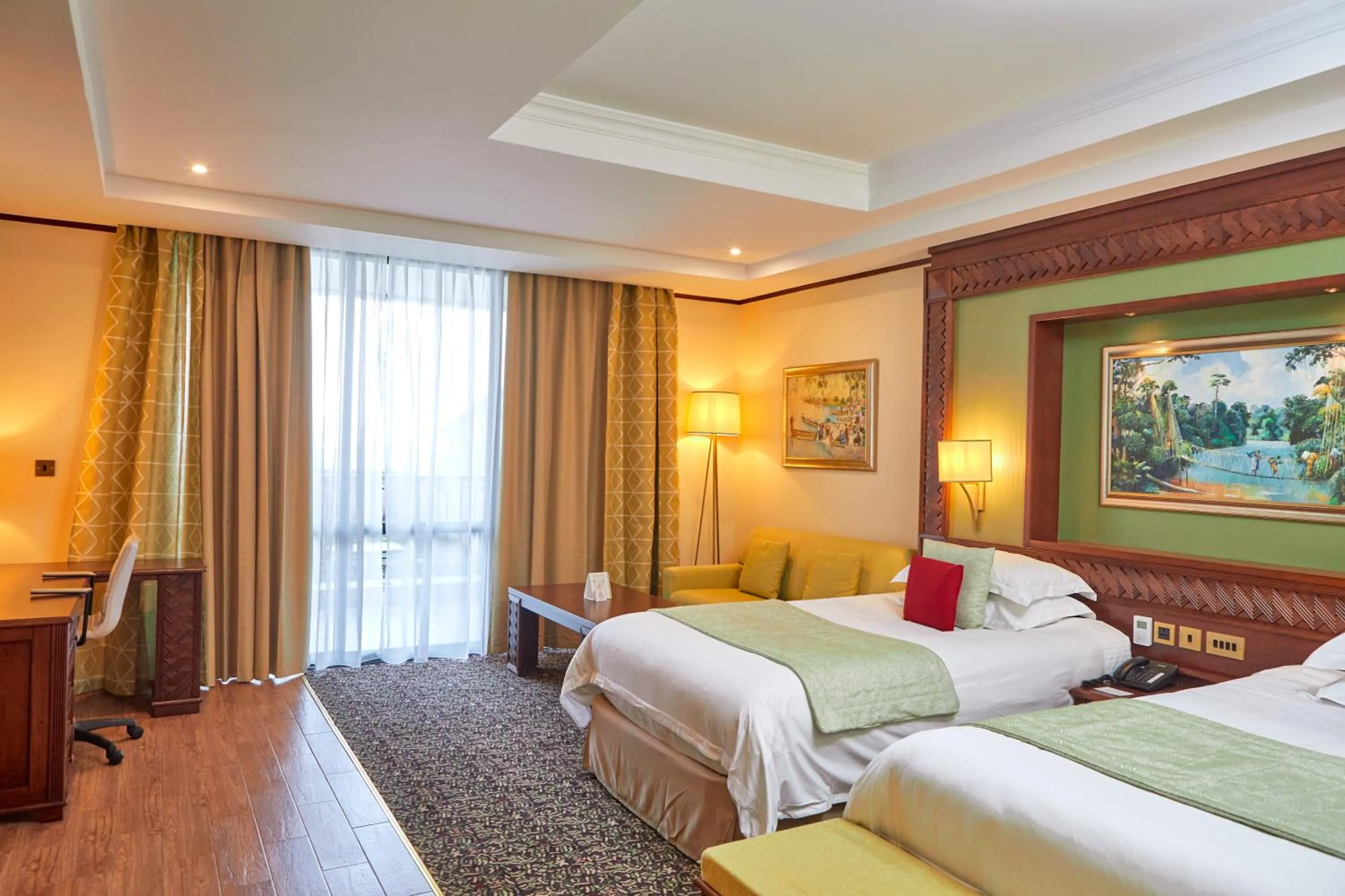 Photo of the whole room, Bed in Goma Serena Hotel