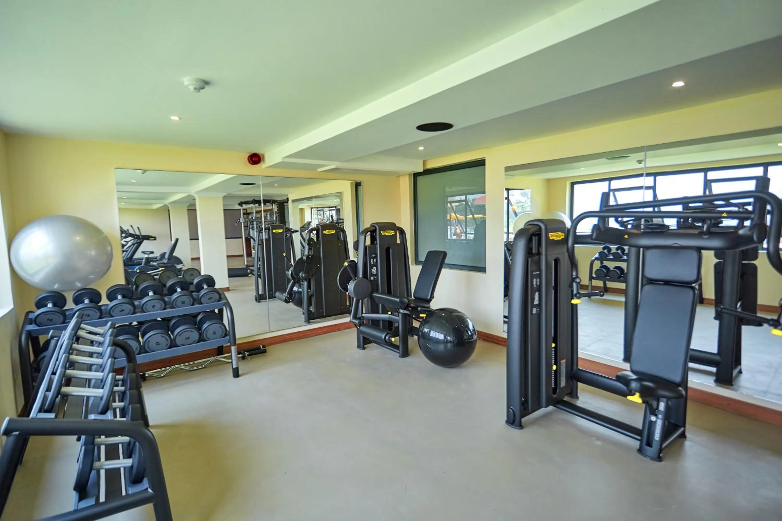 Fitness centre/facilities in Goma Serena Hotel