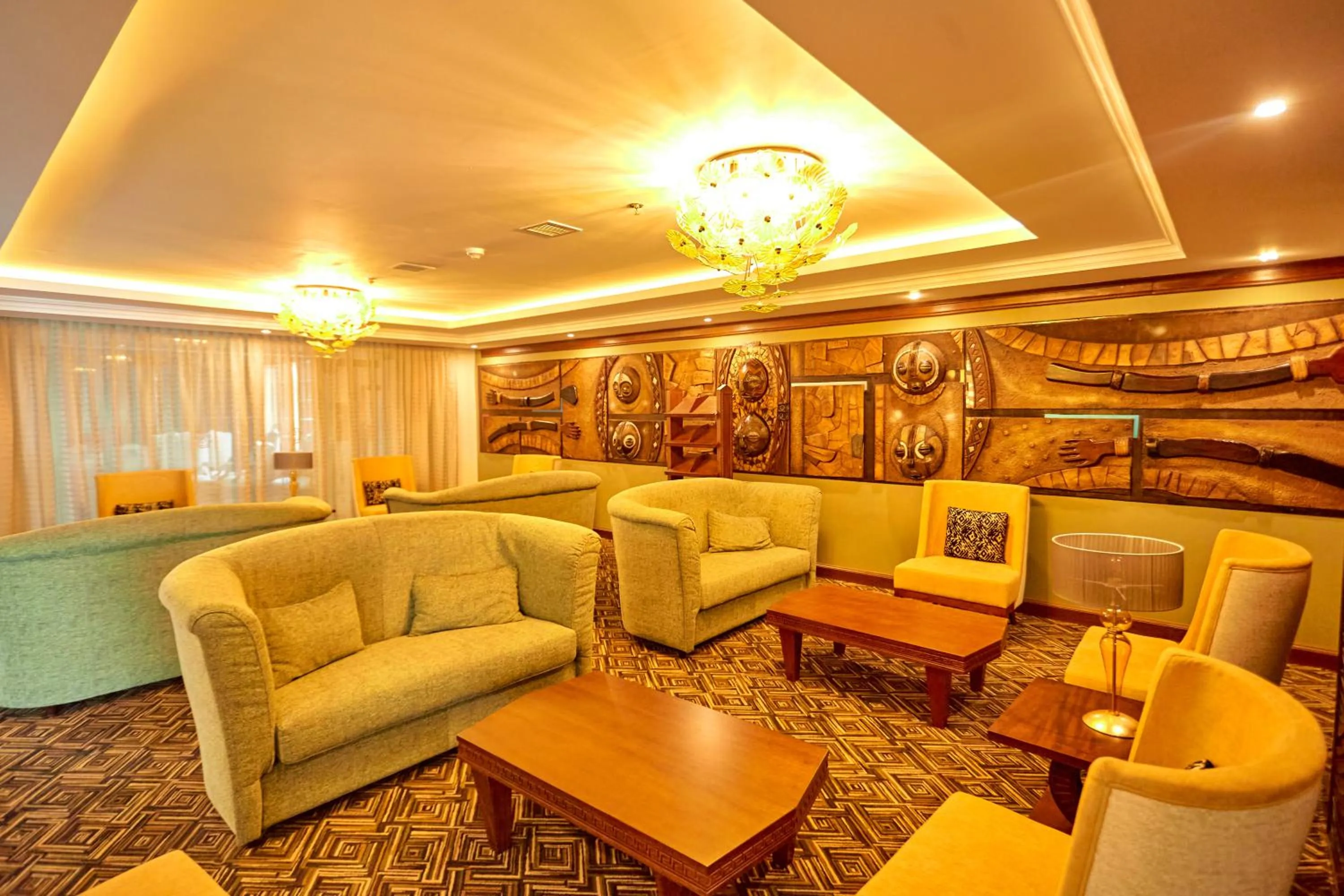 Lobby or reception in Goma Serena Hotel