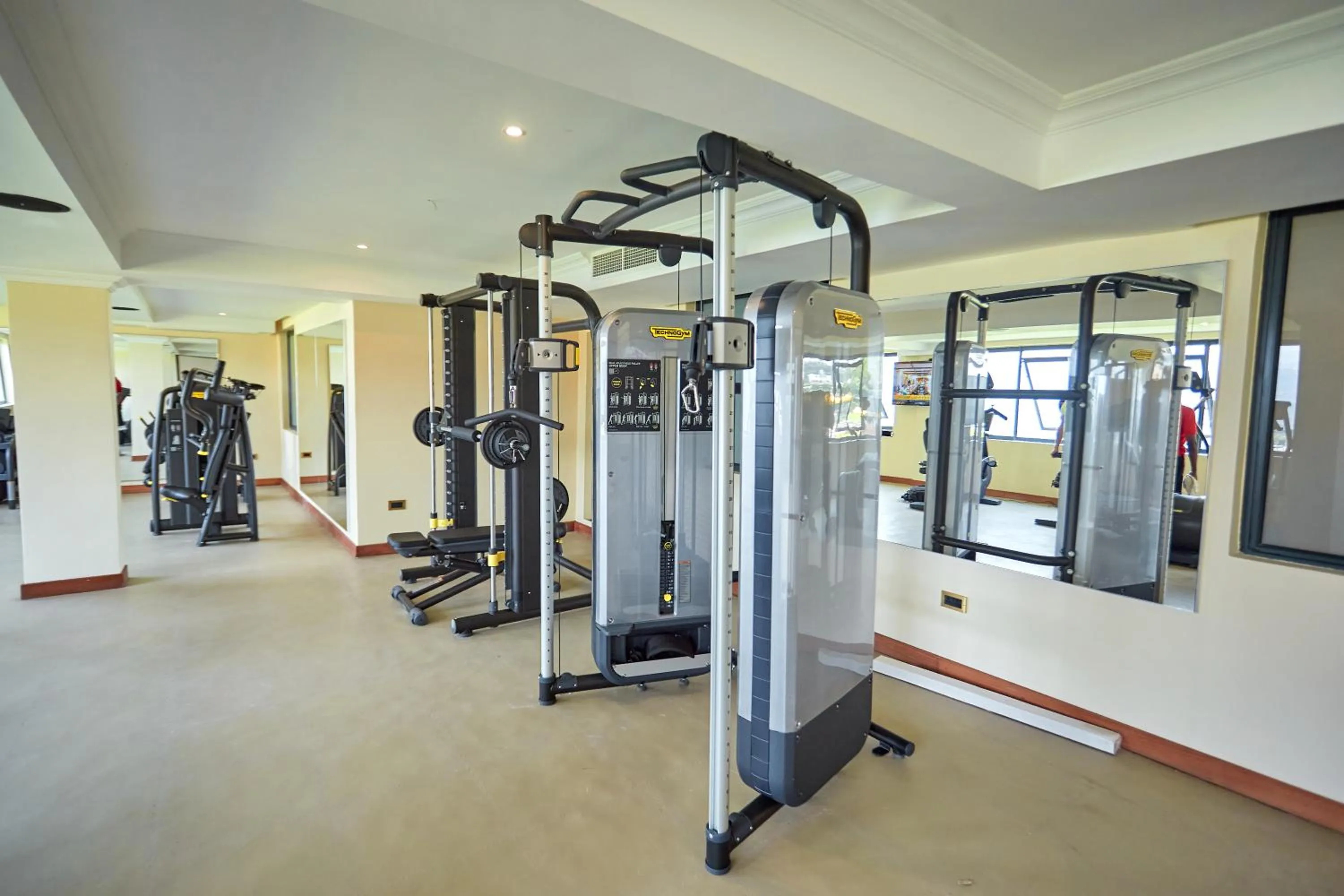 Fitness centre/facilities in Goma Serena Hotel