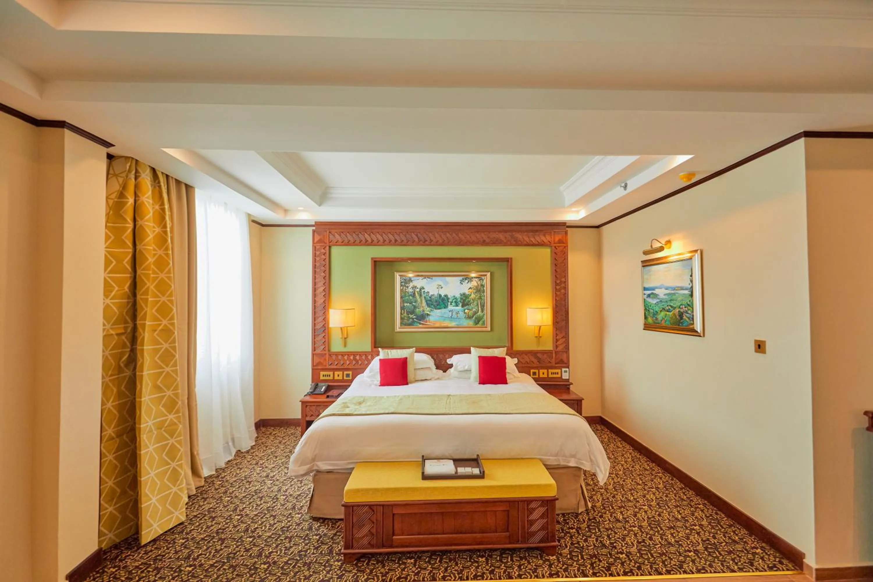 Bedroom, Bed in Goma Serena Hotel