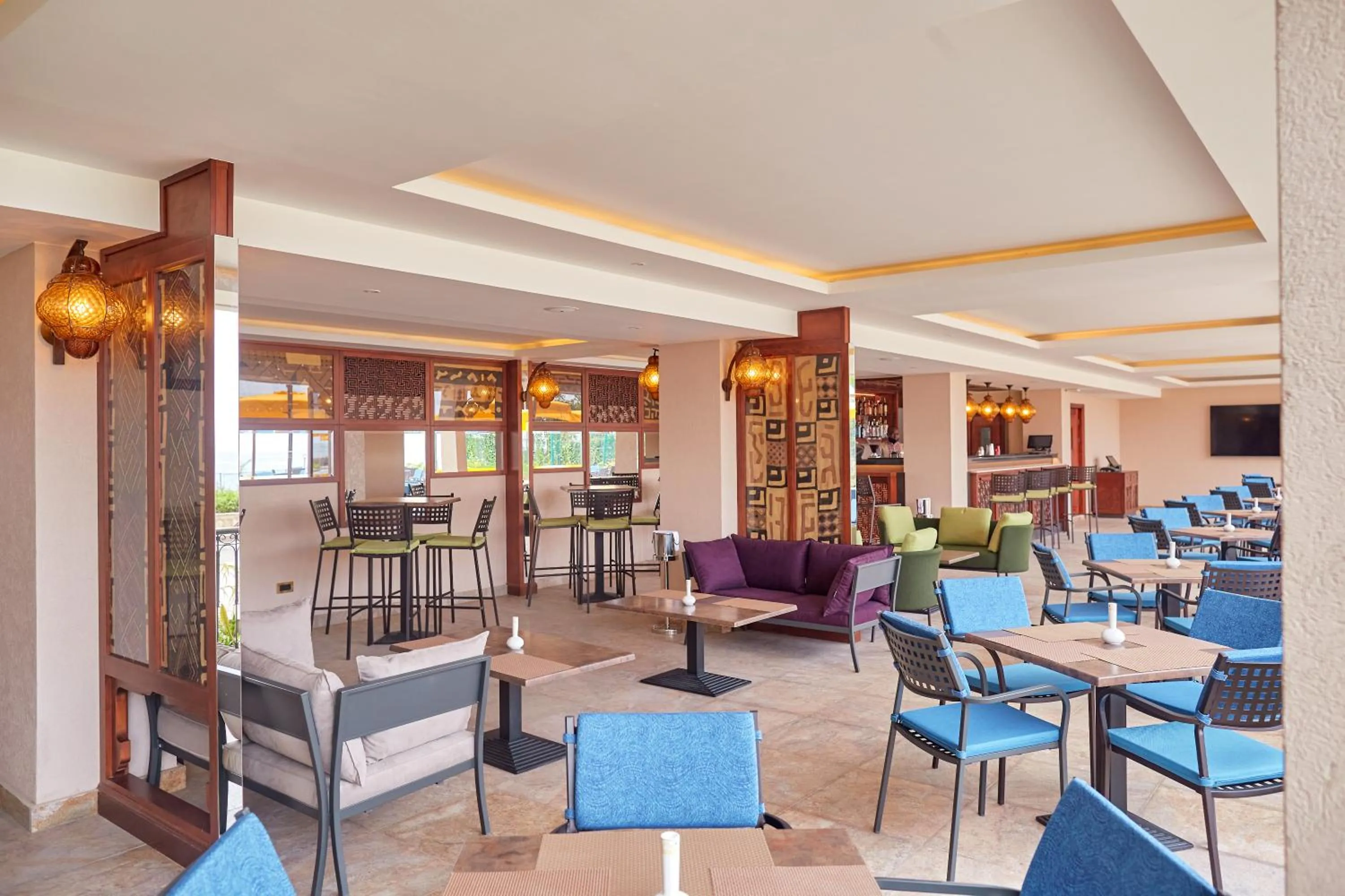 Lounge or bar in Goma Serena Hotel