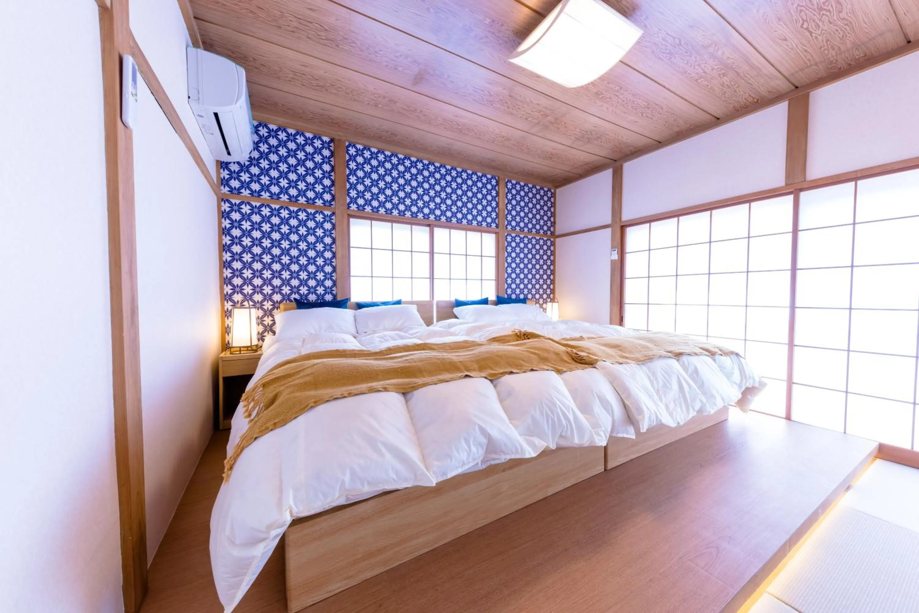 Bed in KoKo Terrace Fuji