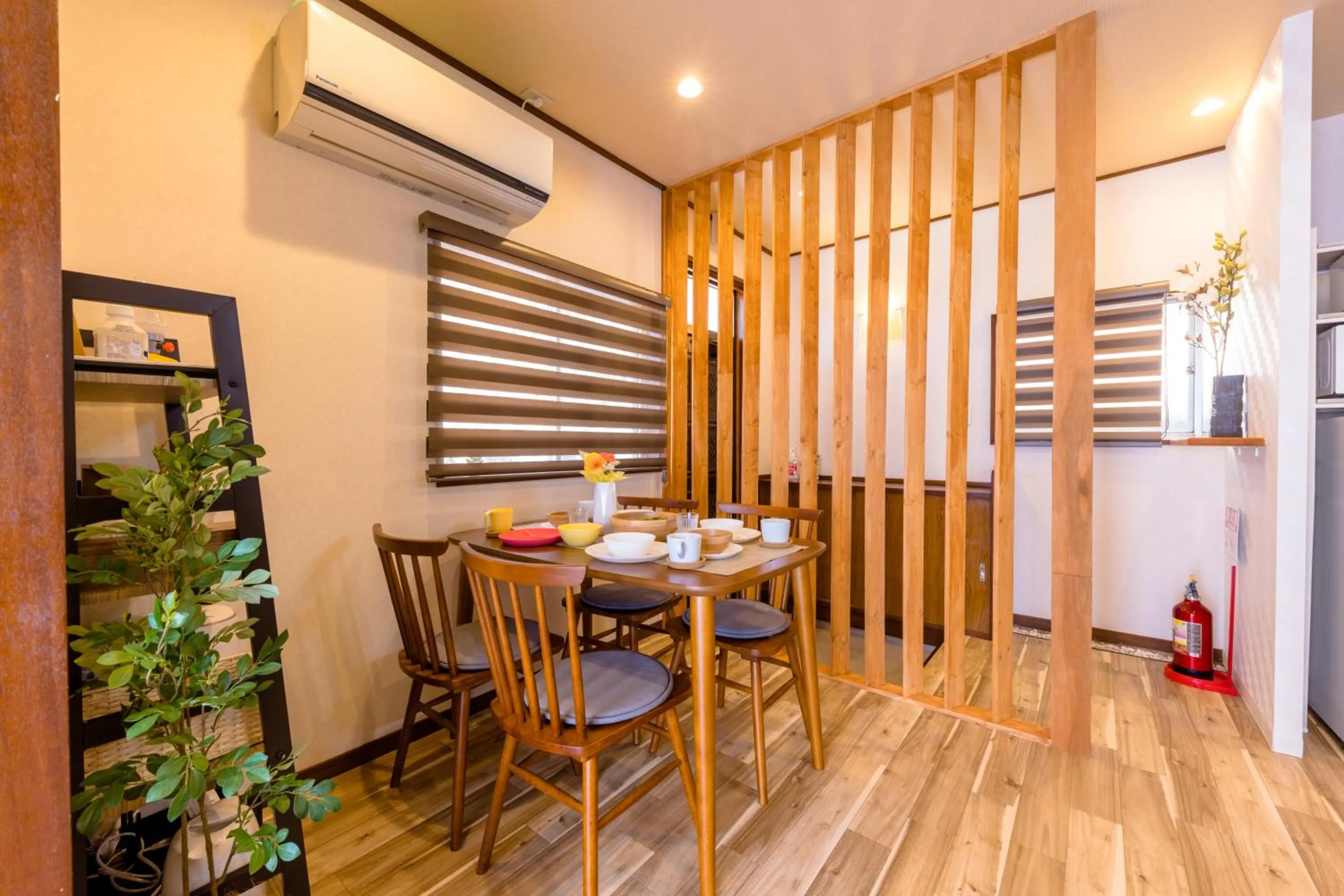 Seating area in KoKo Terrace Fuji