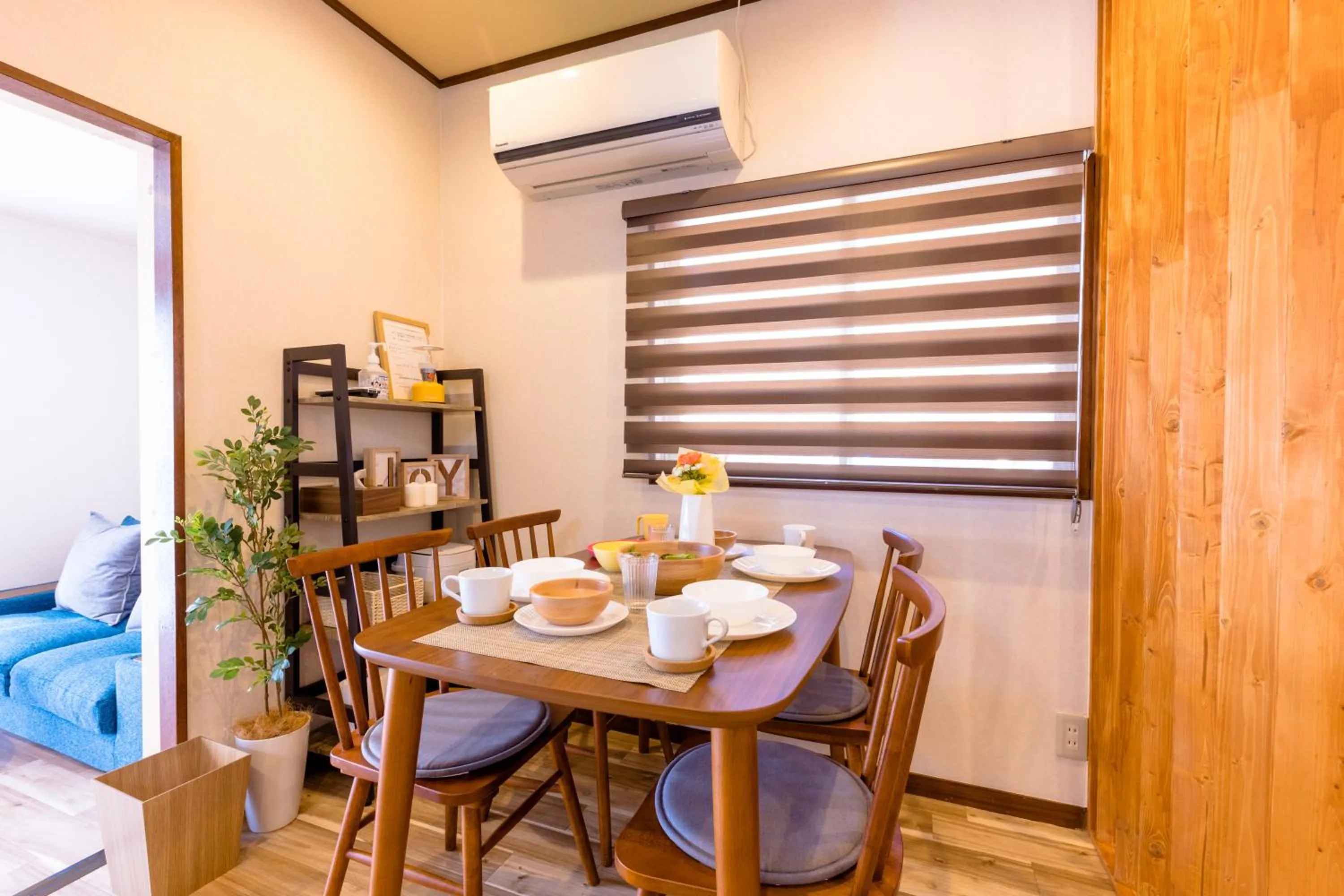 Seating area in KoKo Terrace Fuji