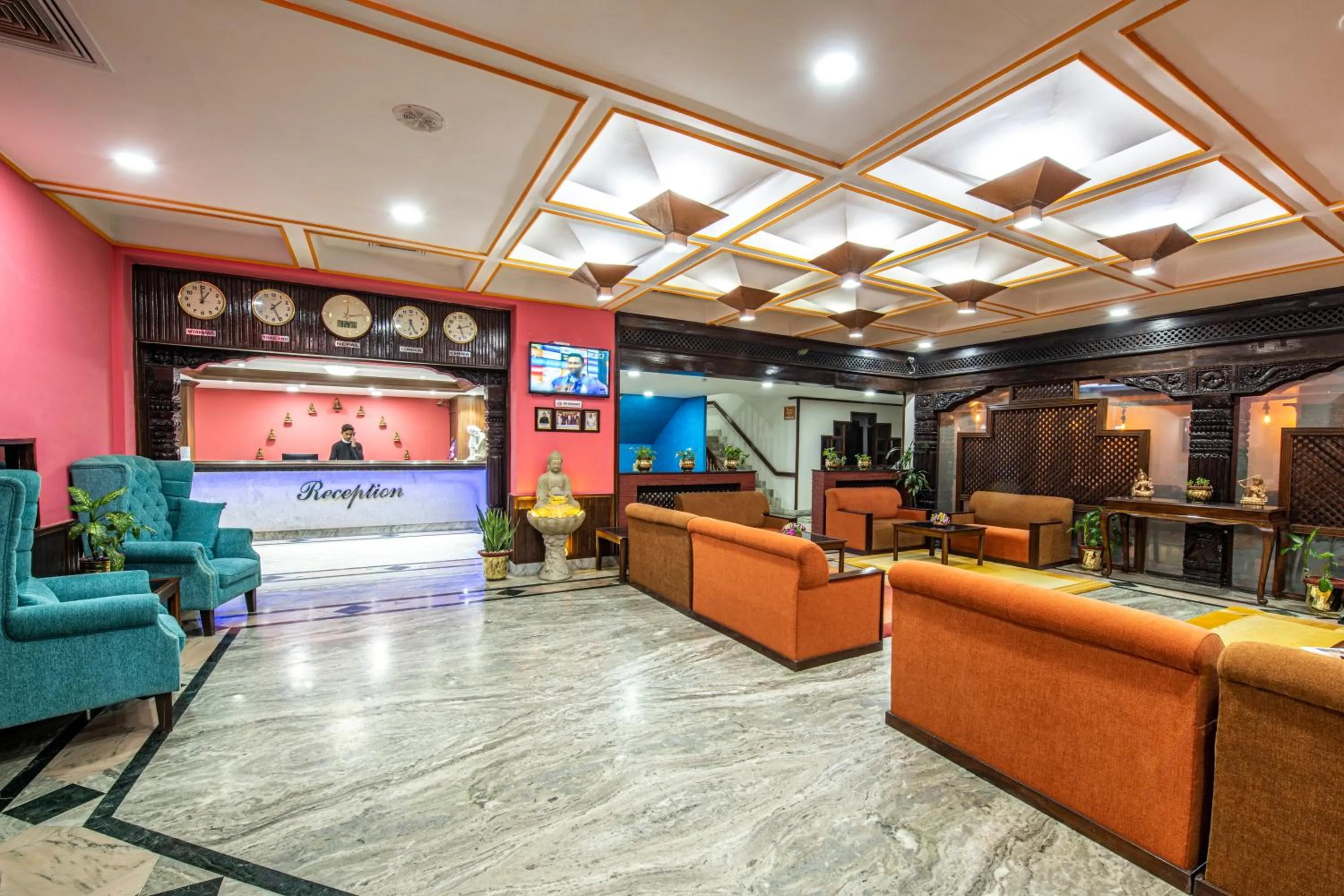 Lobby or reception in Hotel Nirvana by Luxury International