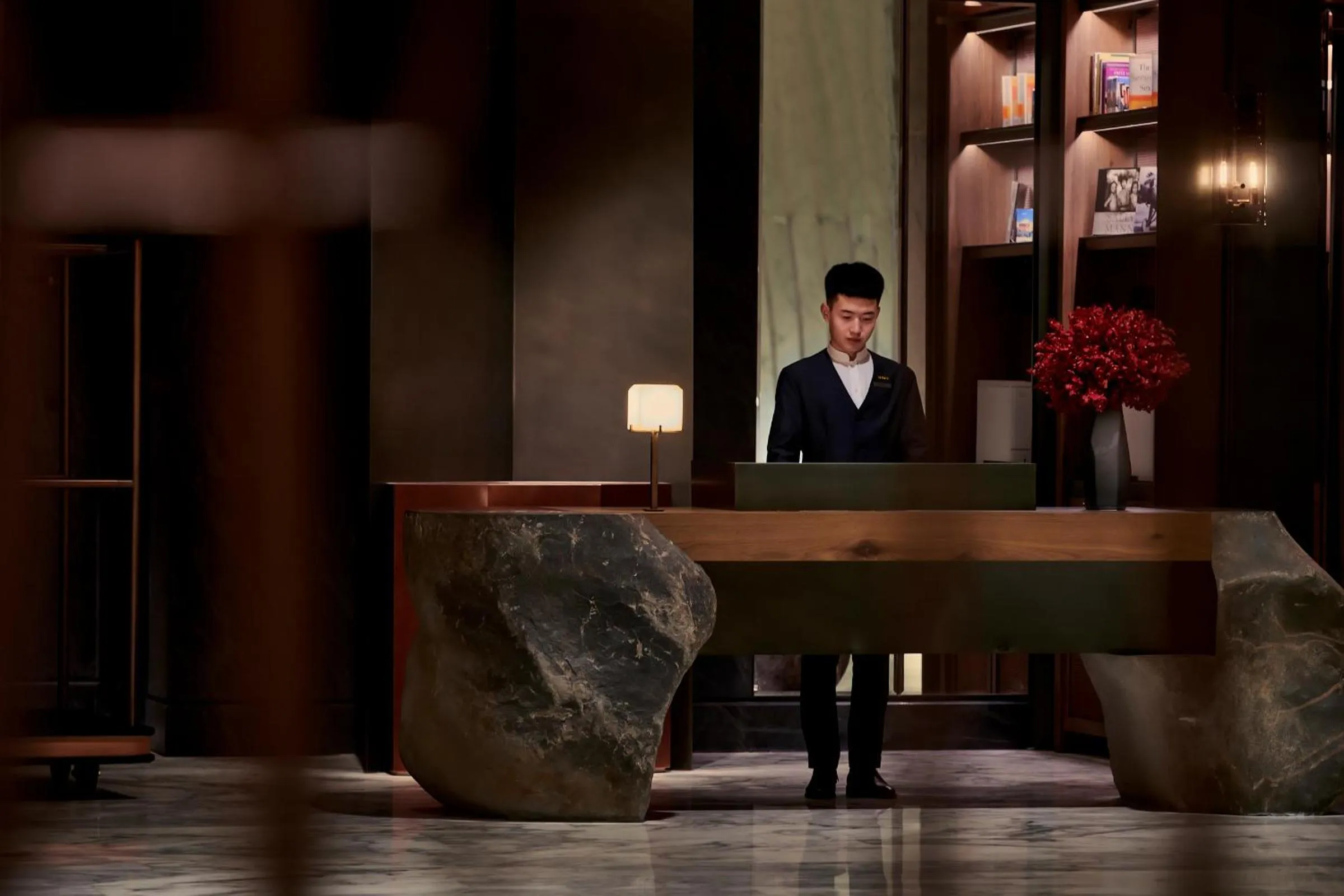 Lobby or reception in Mumian Beijing Daxing International Airport, part of Hyatt