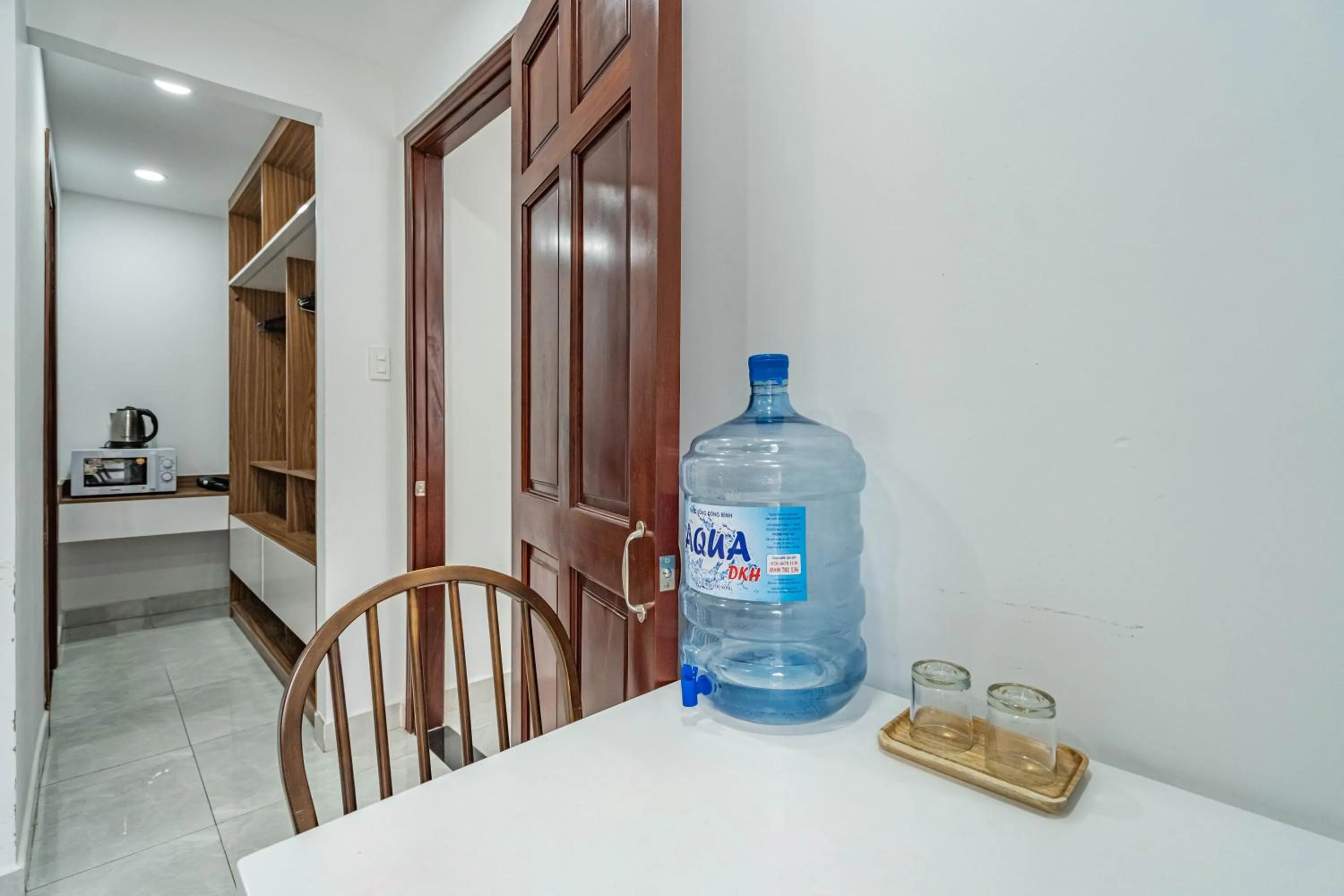 Kitchen or kitchenette in Spring Hill Apartment -The High Class