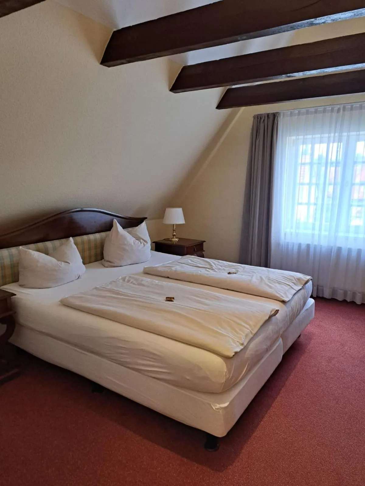 Photo of the whole room, Bed in Hotel Rosengarten
