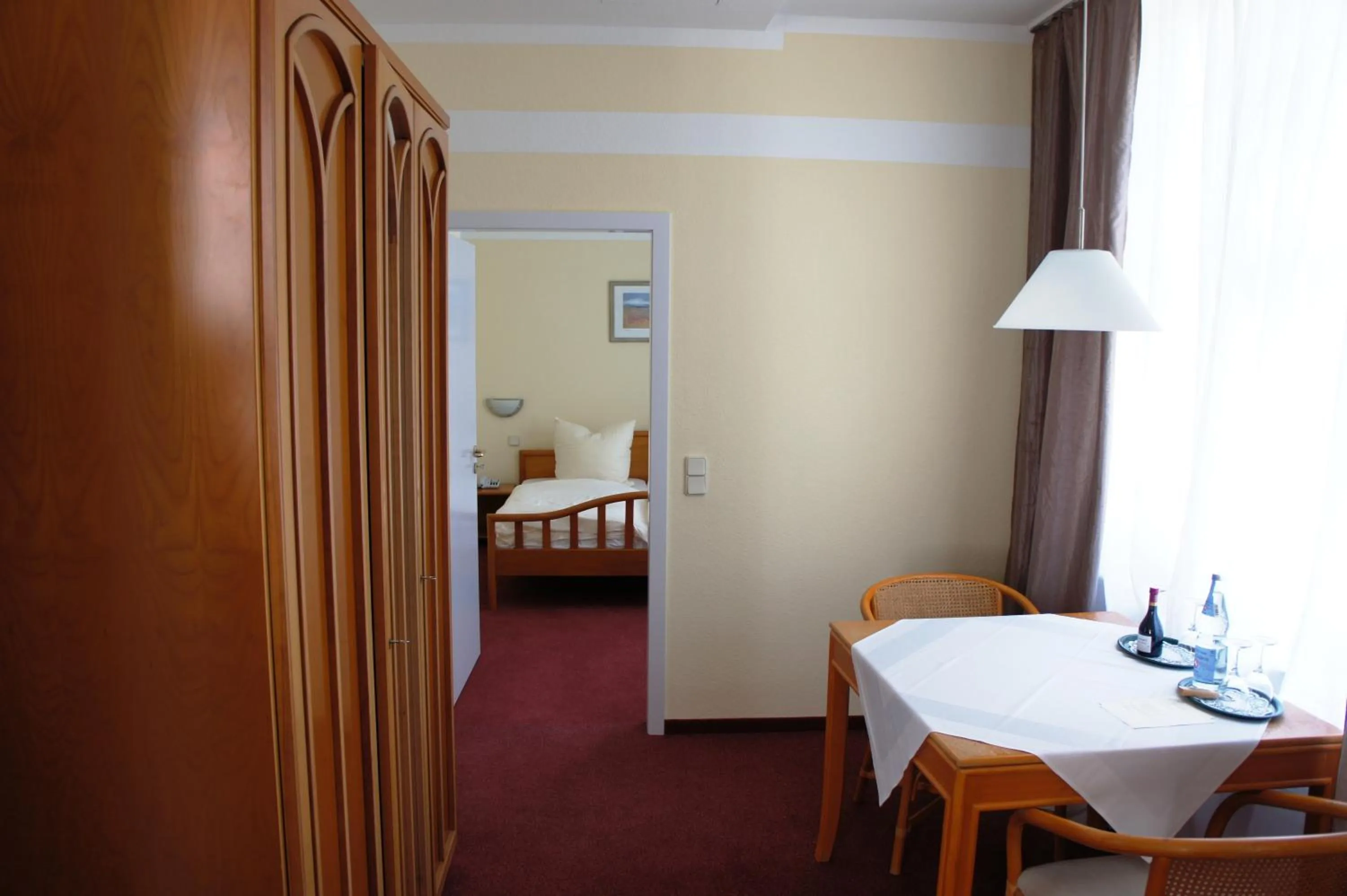 Photo of the whole room, Bed in Hotel Rosengarten