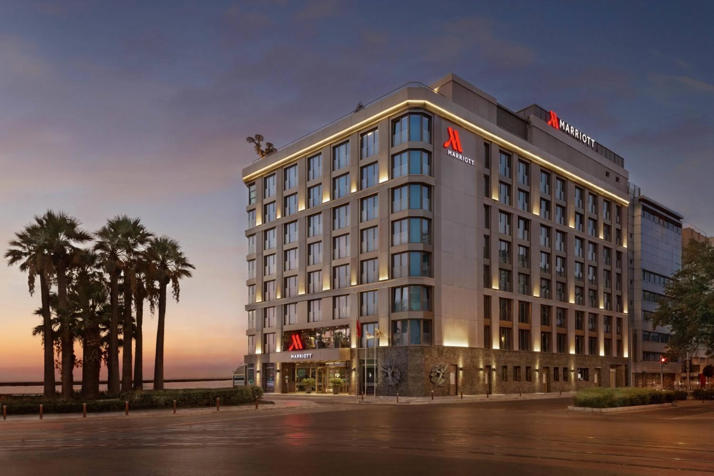 Property building in Izmir Marriott Hotel