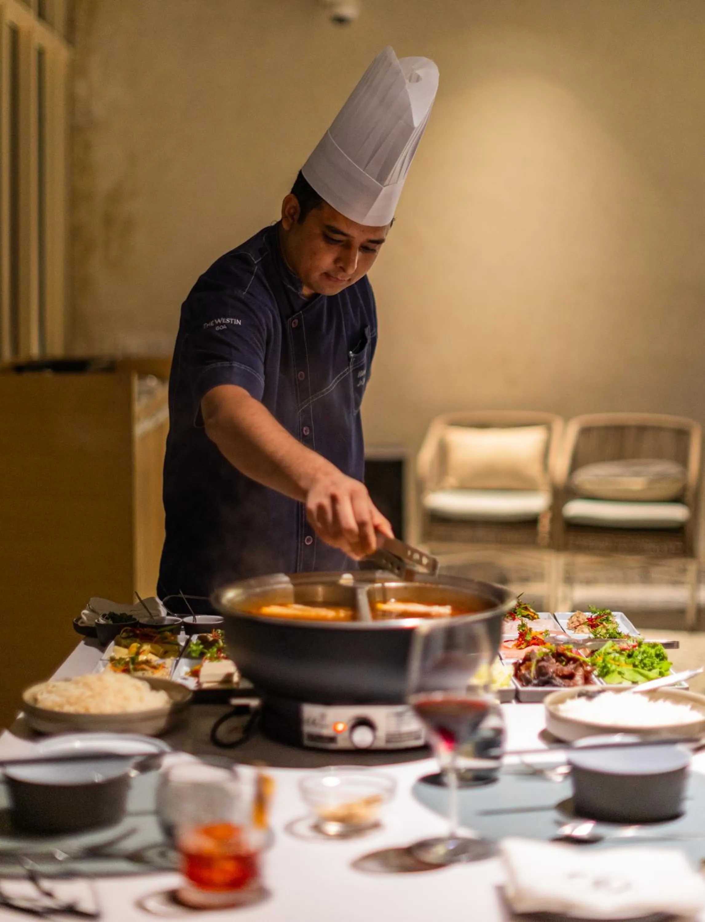 Food and drinks in The Westin Goa