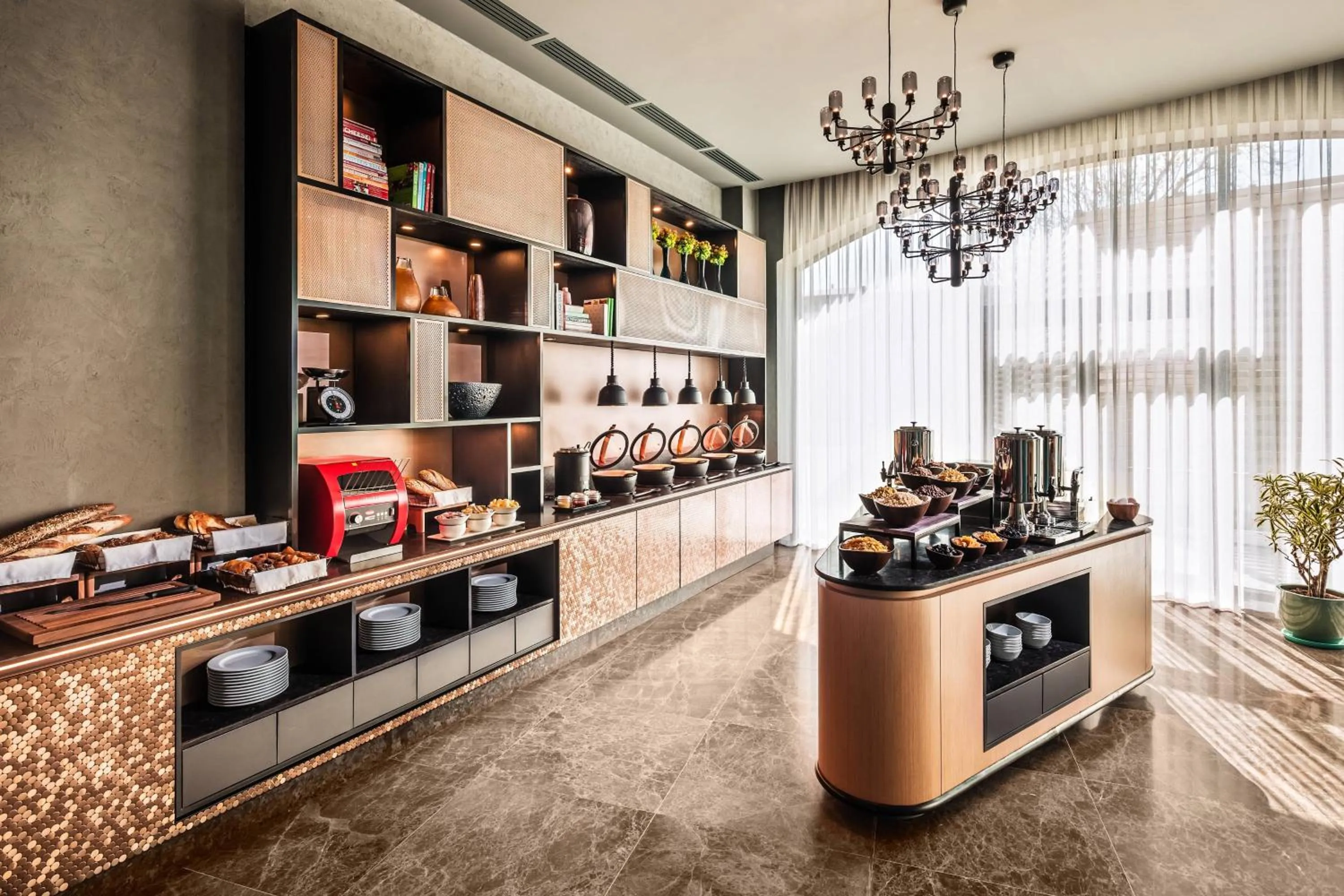 Breakfast in Courtyard by Marriott Baku