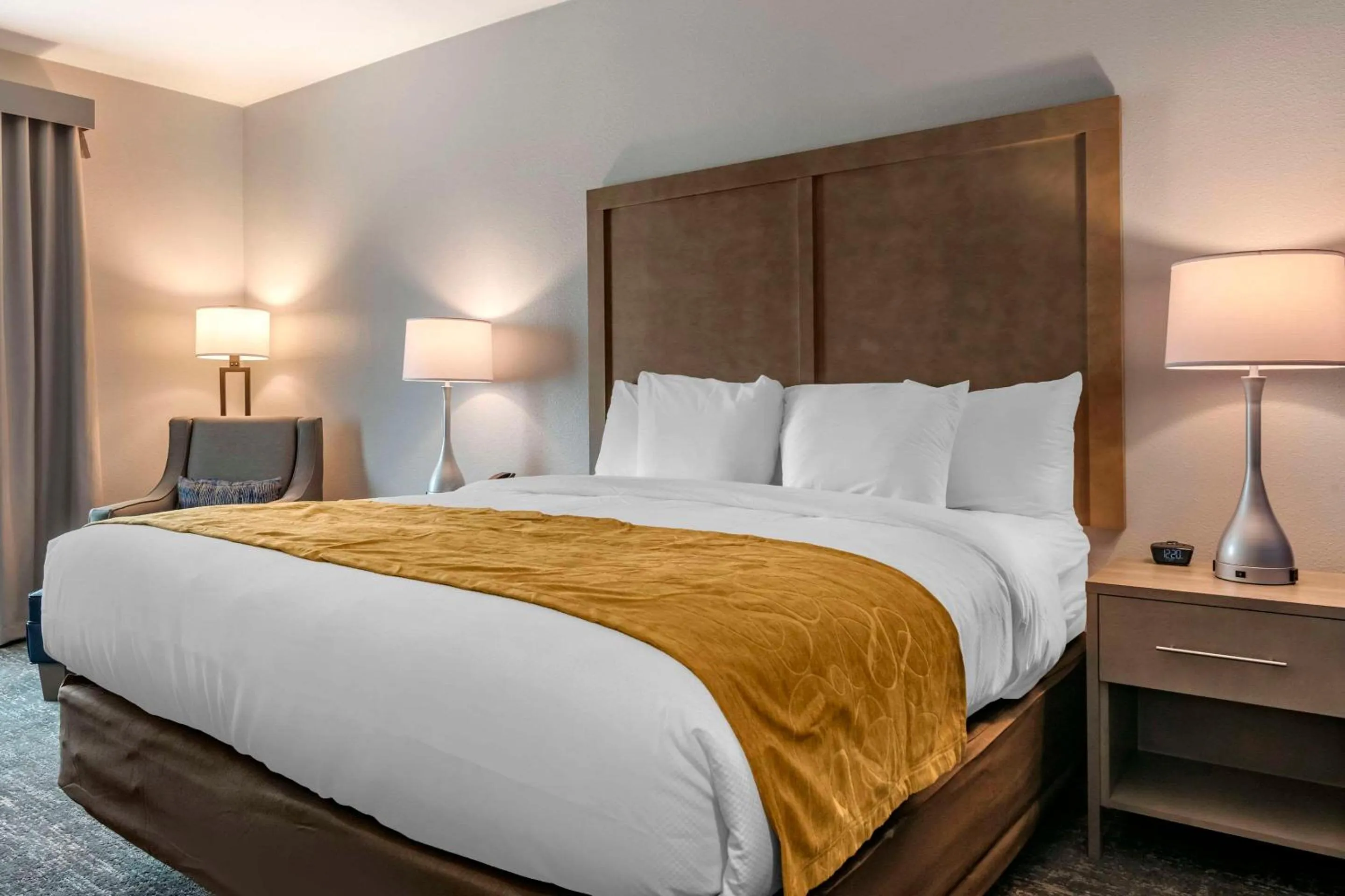 Bedroom, Bed in Comfort Inn & Suites Jacksonville - Orange Park