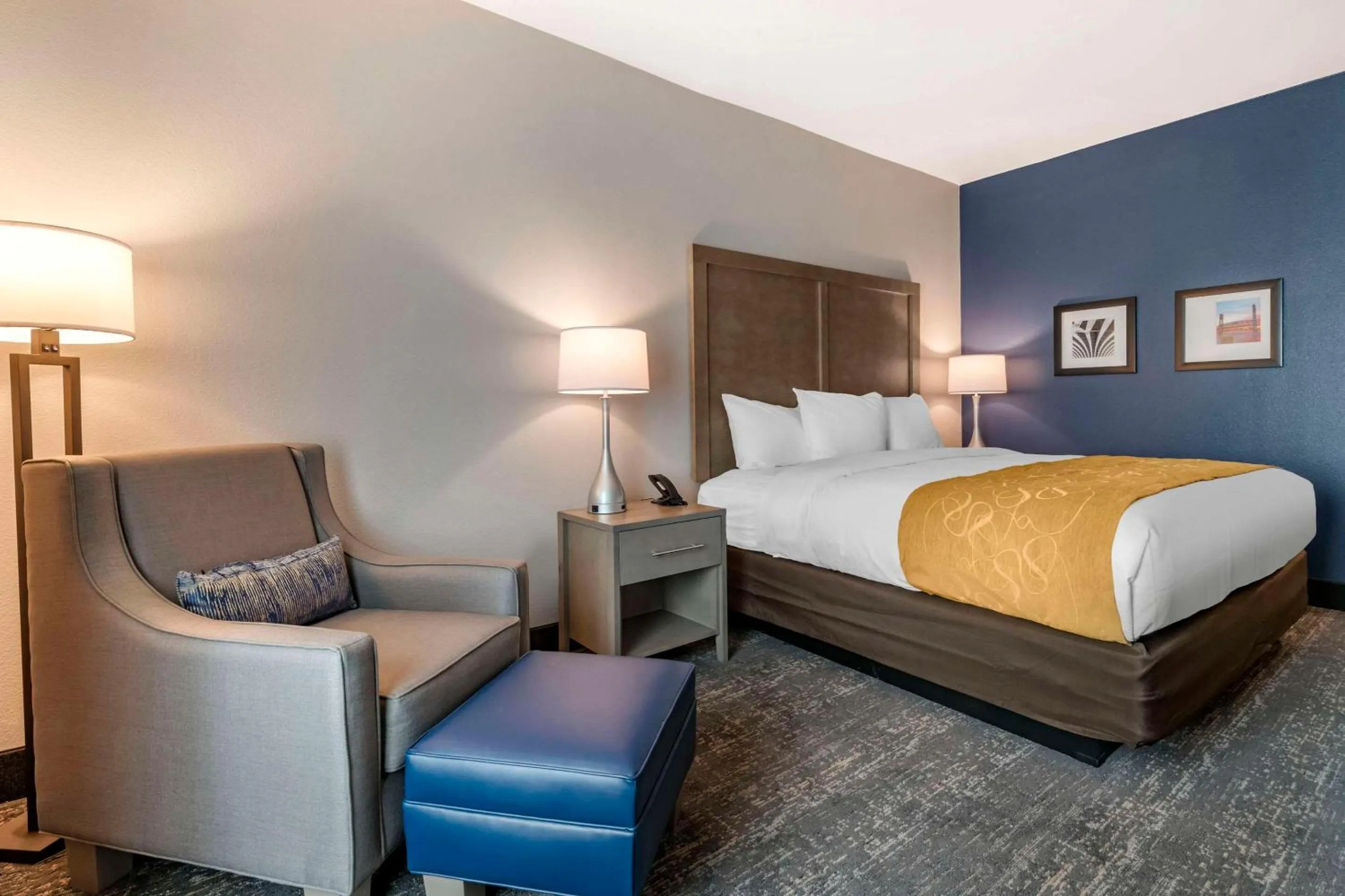 Bedroom, Bed in Comfort Inn & Suites Jacksonville - Orange Park