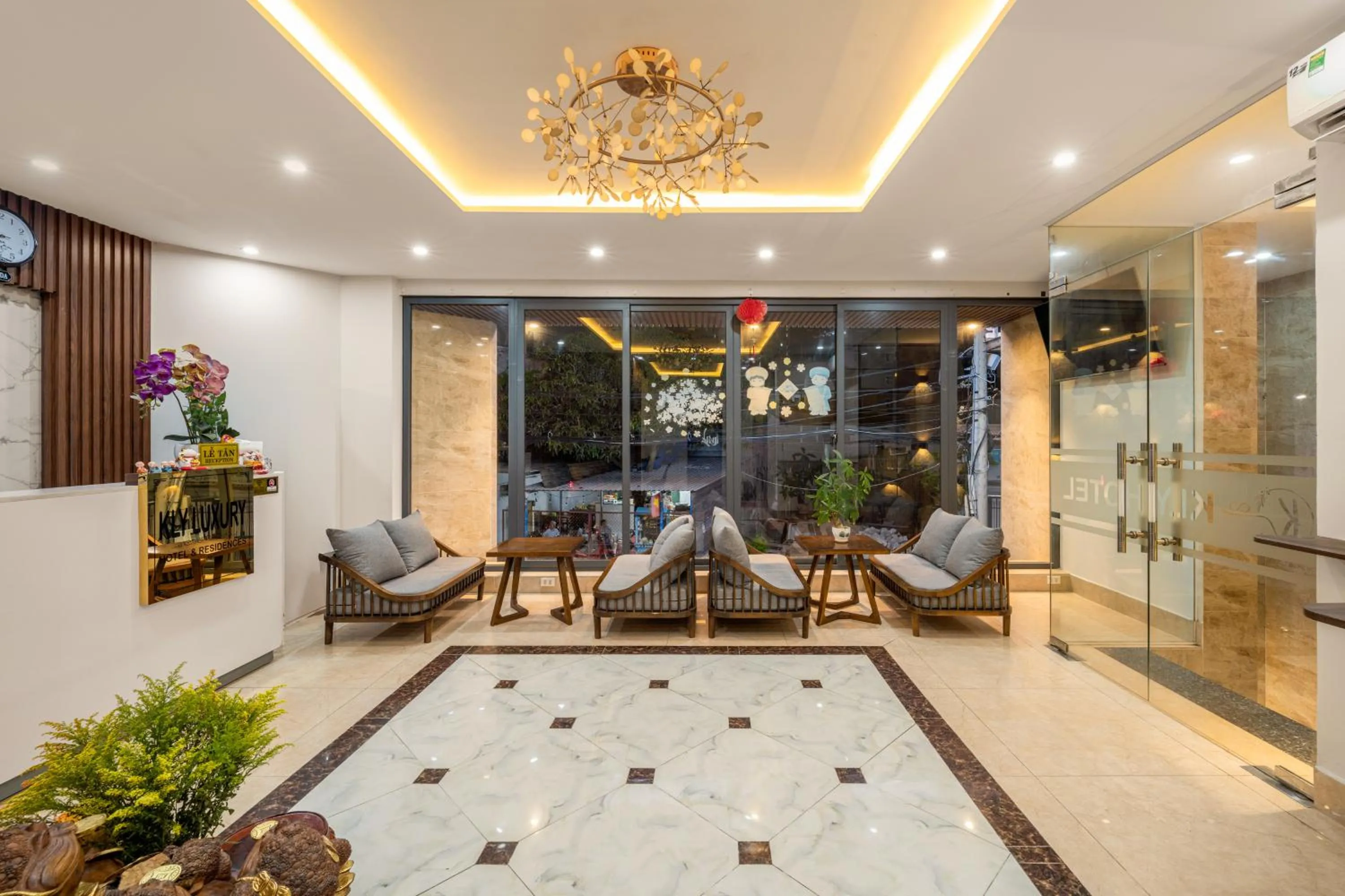 Communal lounge/ TV room in KLY Hotel Vung Tau