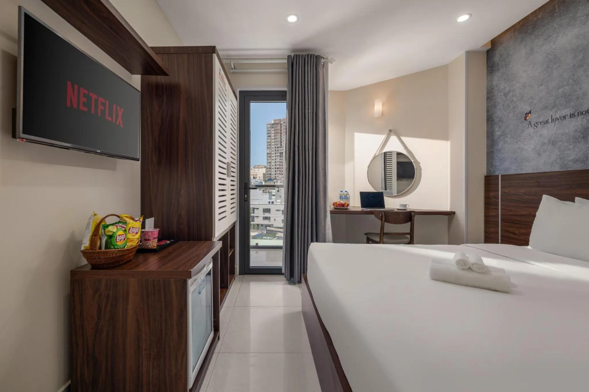 Bed in KLY Hotel Vung Tau