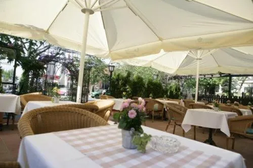 Patio in Hotel Krone