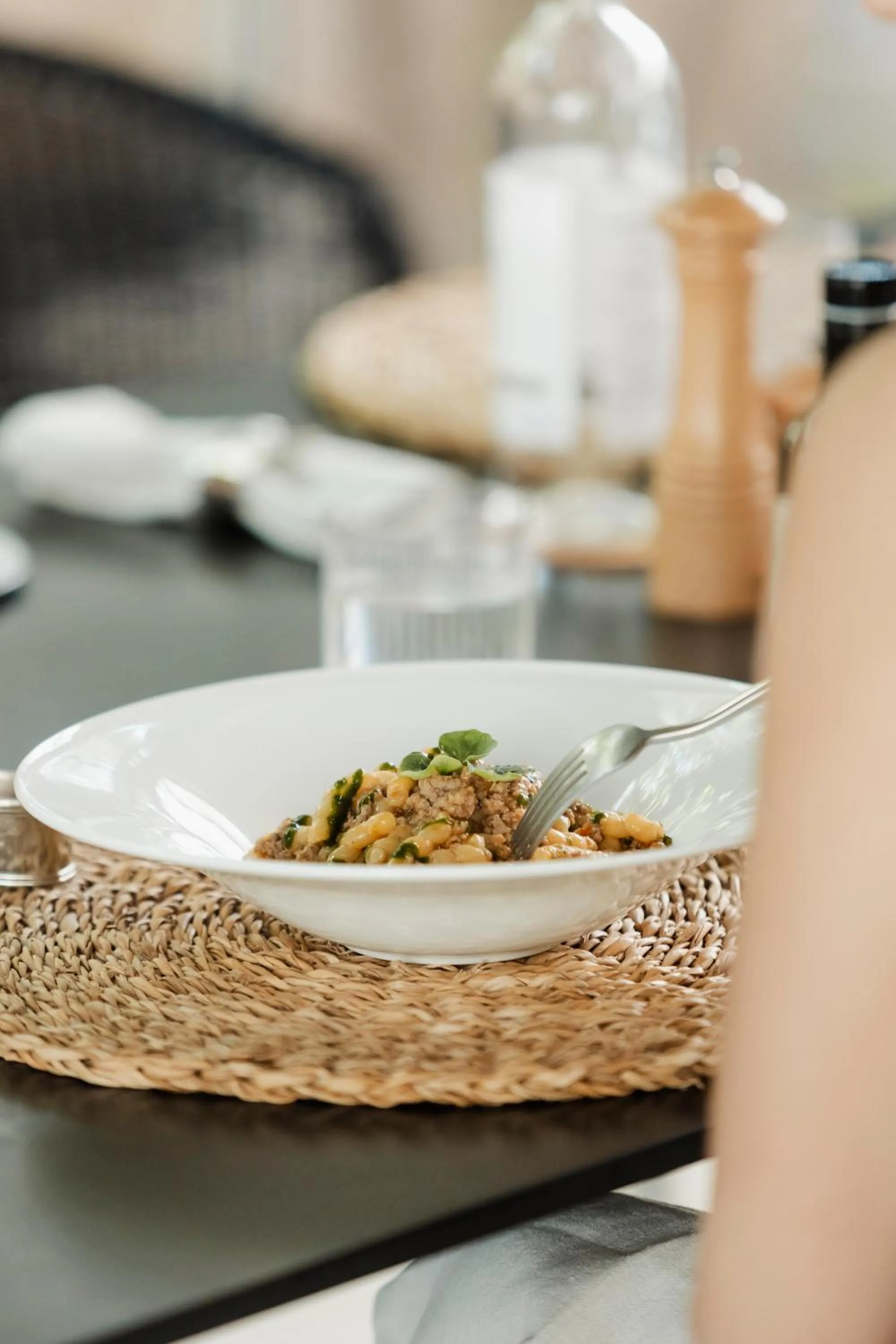 Food and drinks in Domìa Boutique Hotel e Cucina