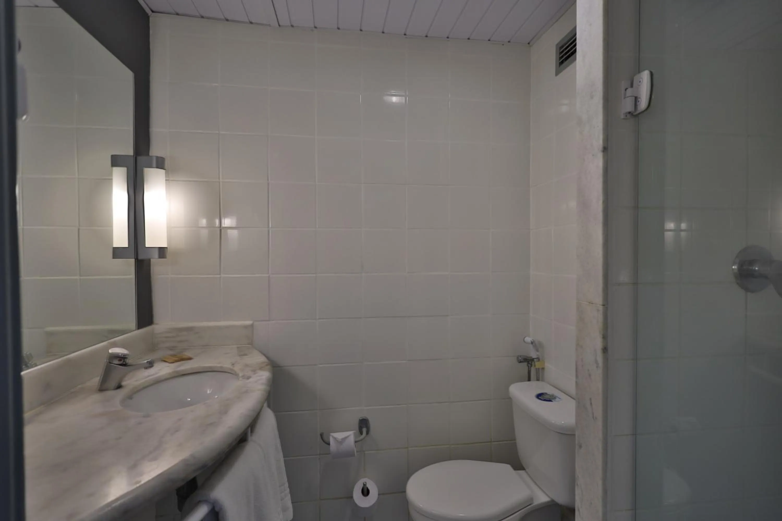 Bathroom in Ibis Salvador Rio Vermelho