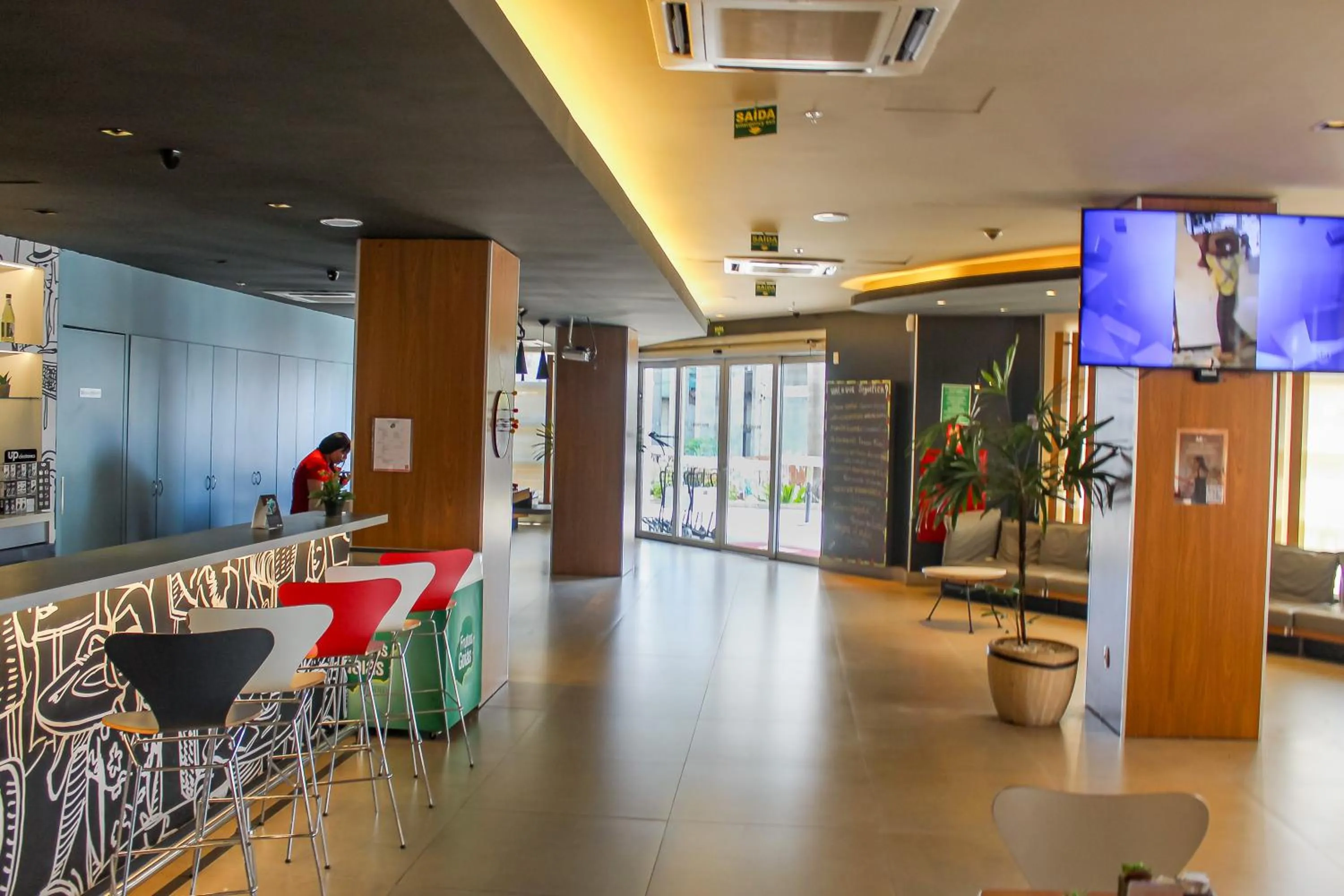 Lobby or reception in ibis Goiânia