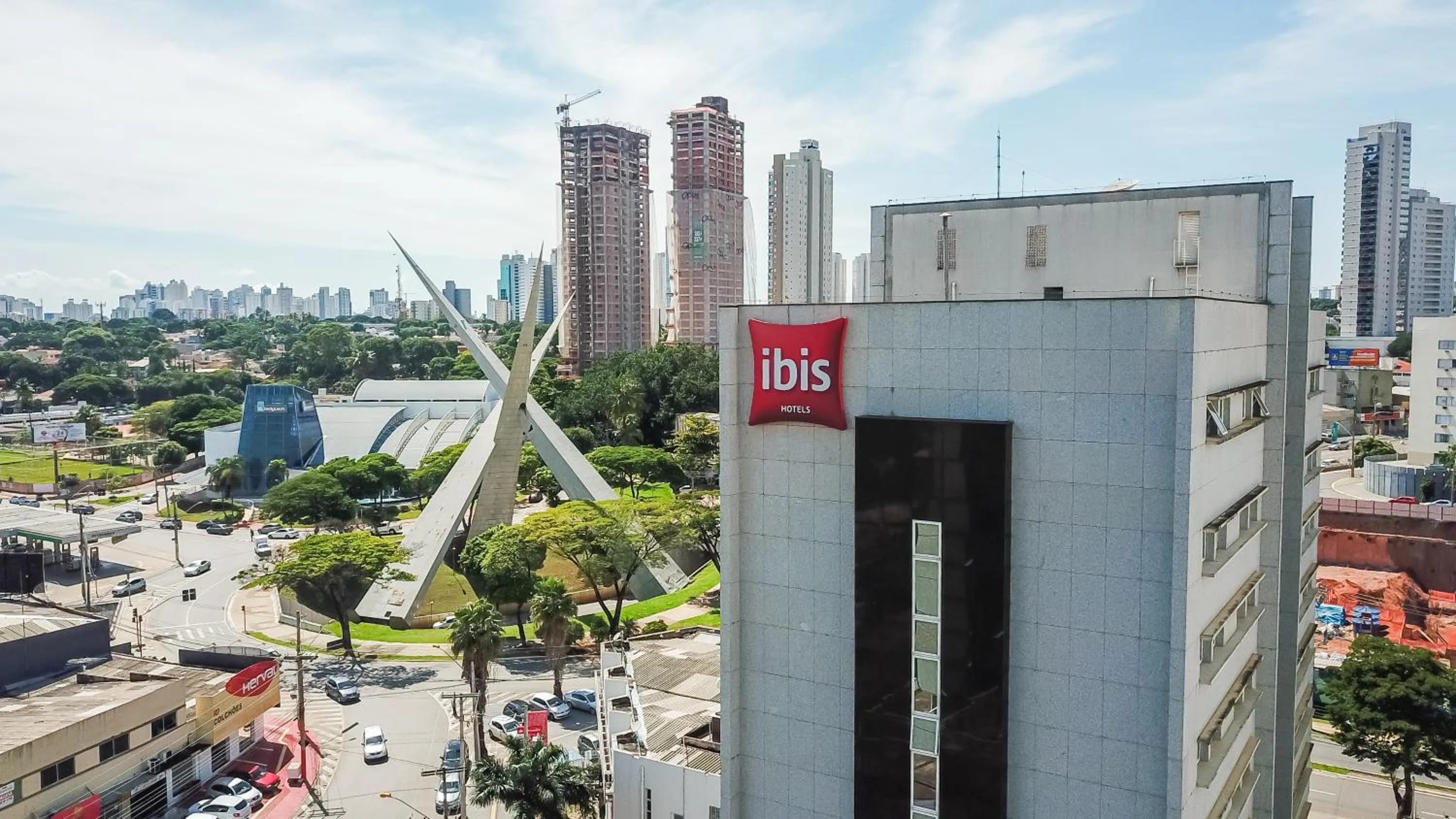 Bird's eye view in ibis Goiânia