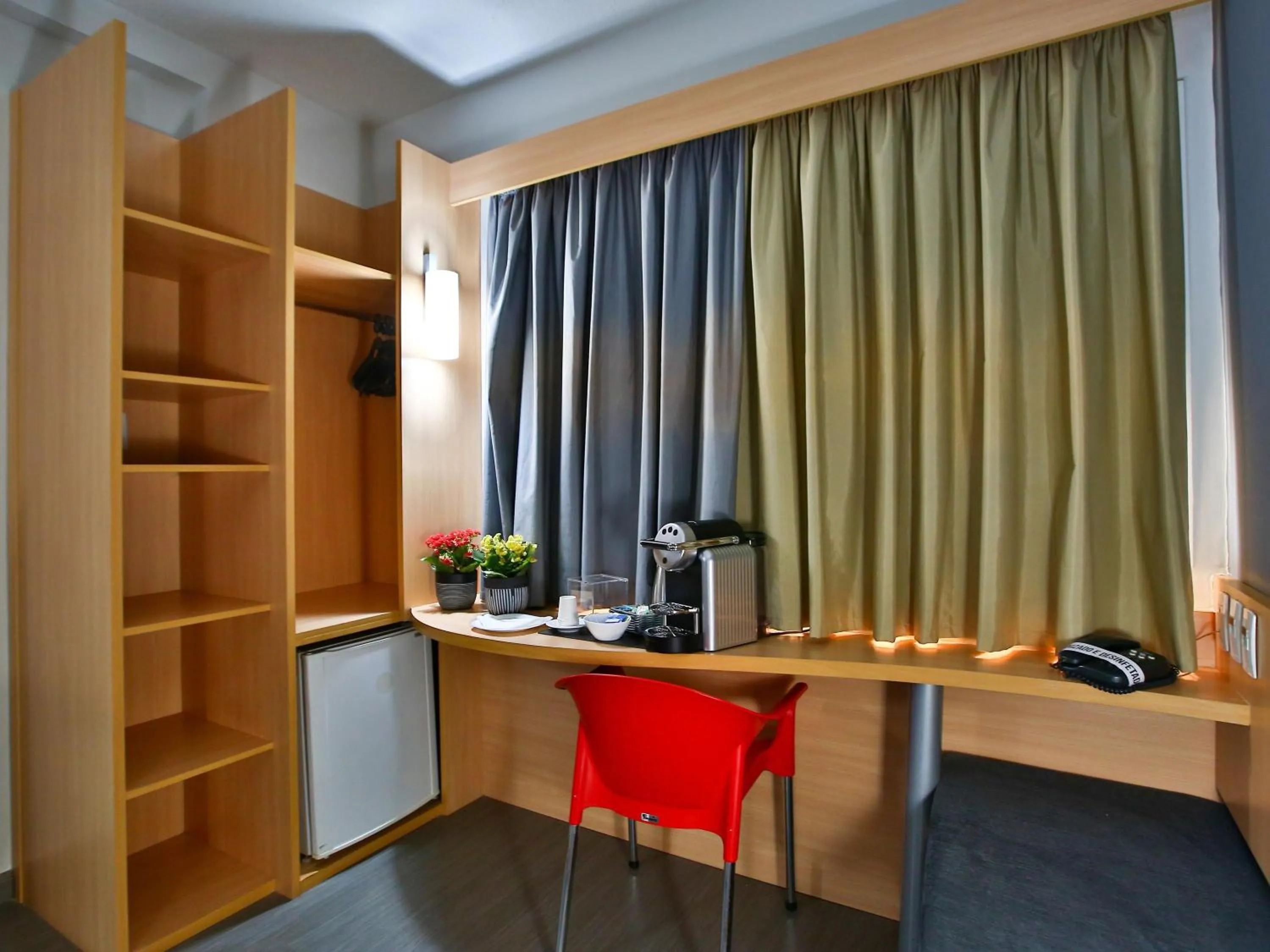 Bedroom in ibis Goiânia