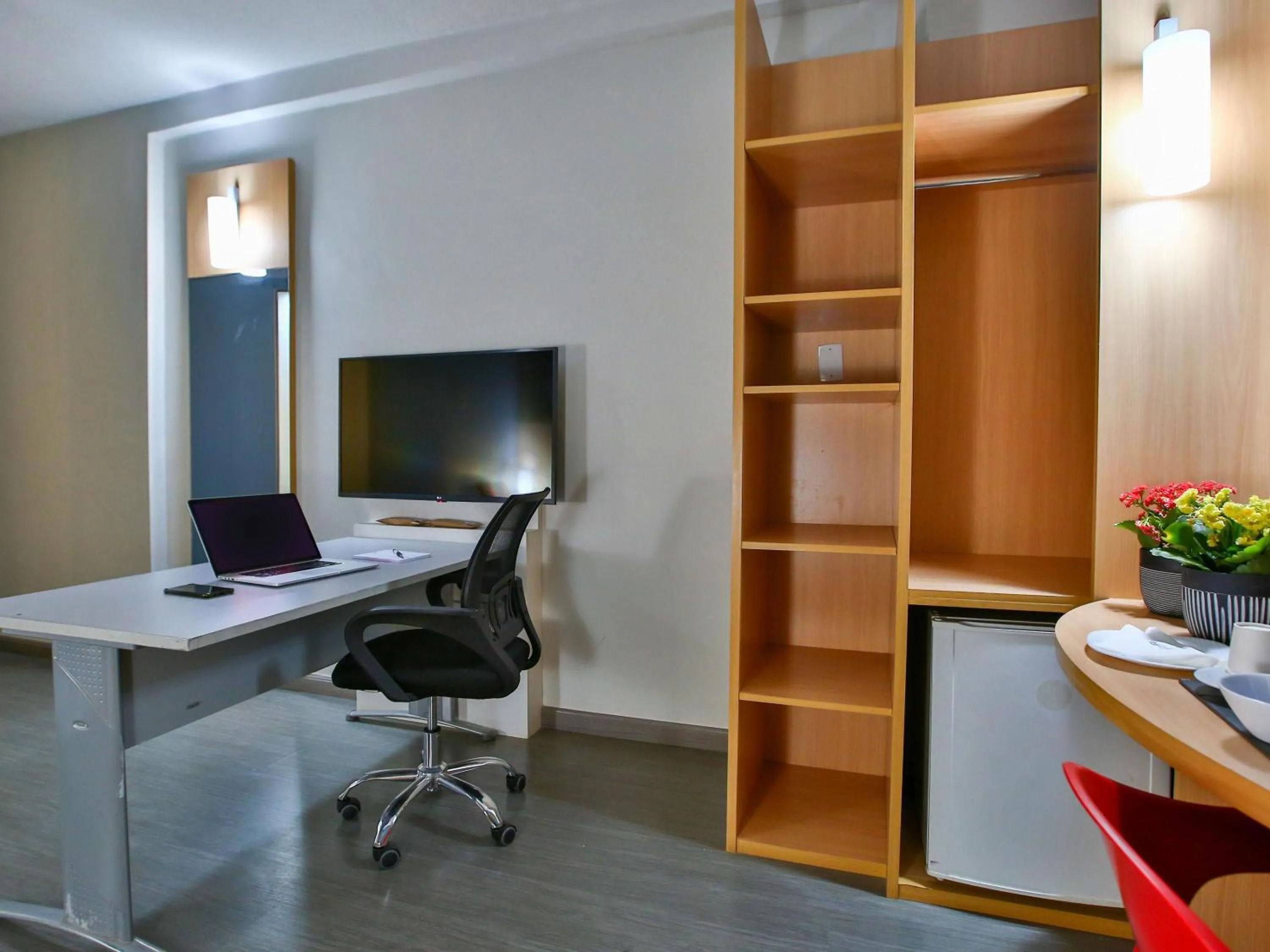 Bedroom in ibis Goiânia