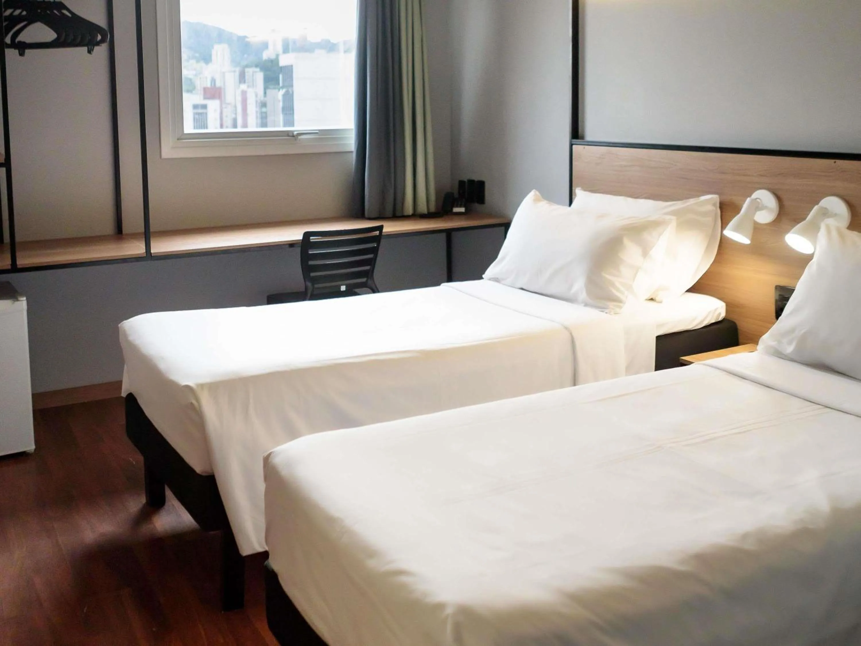 Bedroom, Bed in Ibis Belo Horizonte Savassi