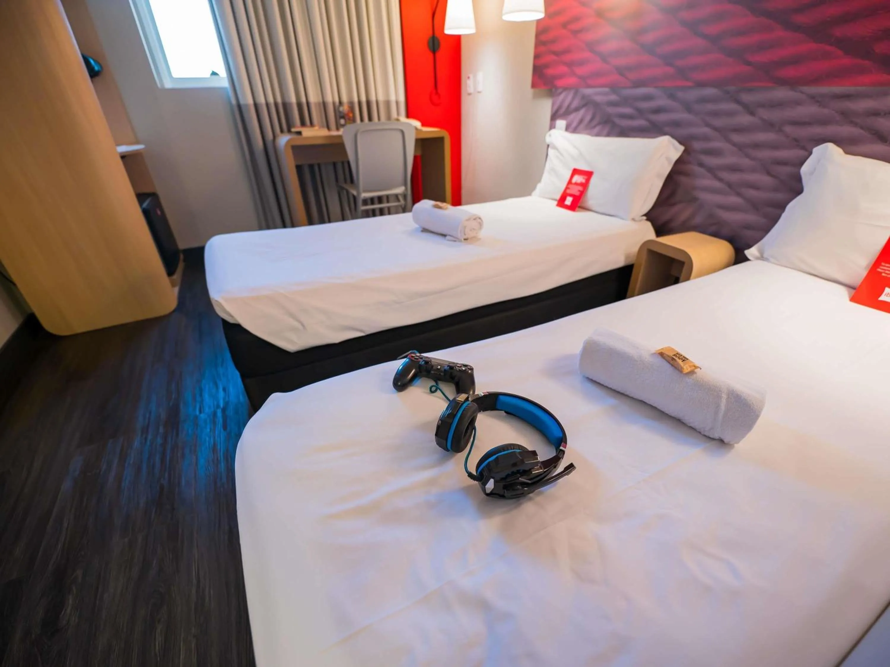 Bedroom, Bed in ibis Ribeirao Preto Shopping