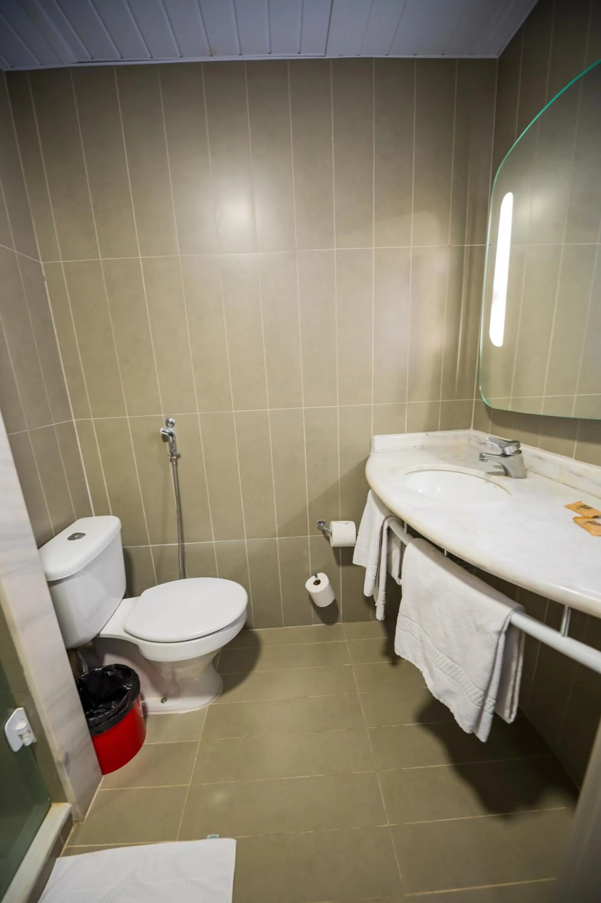 Bathroom in ibis Ribeirao Preto Shopping