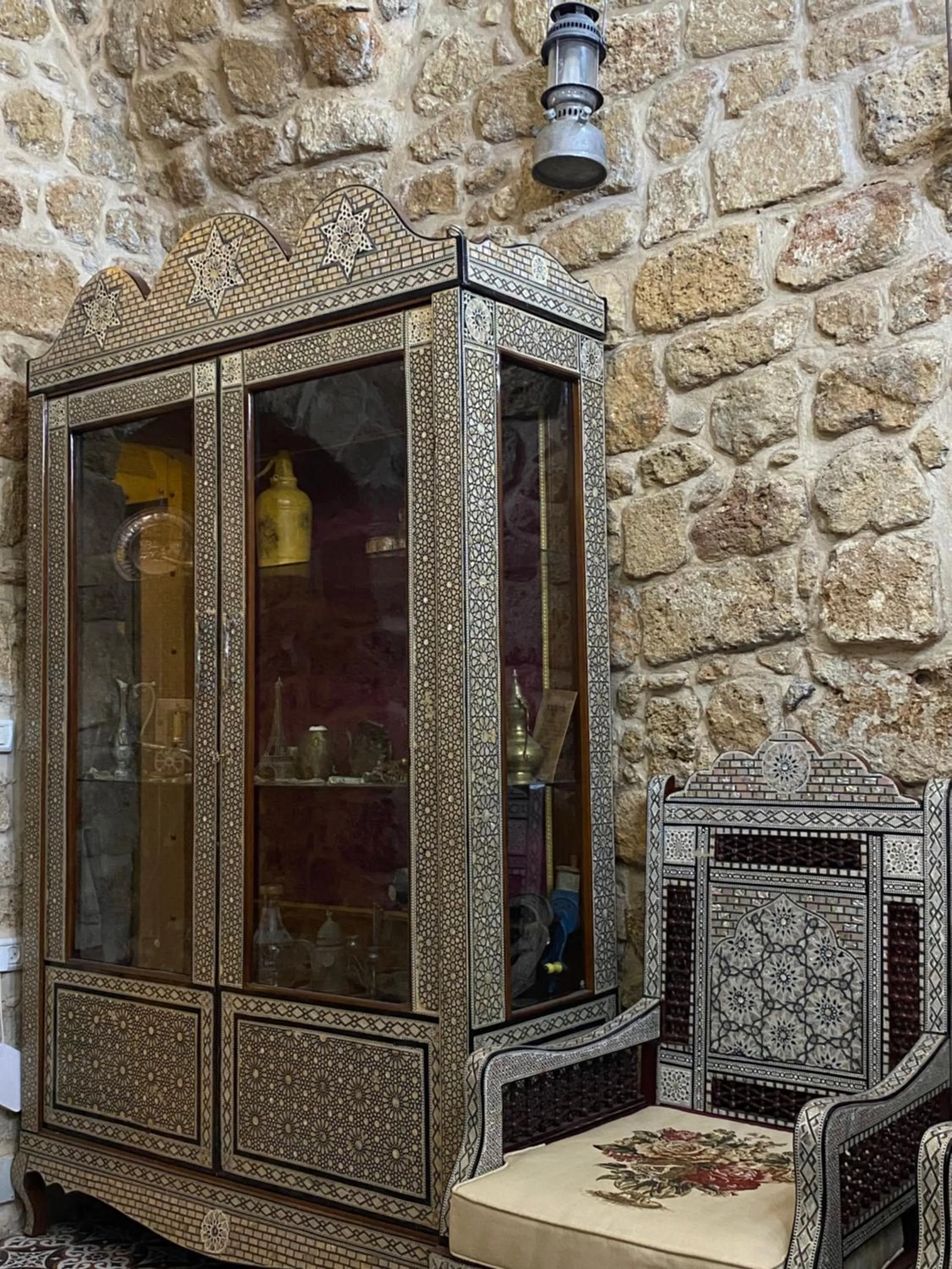 Lobby or reception in Bab al-sham funduk