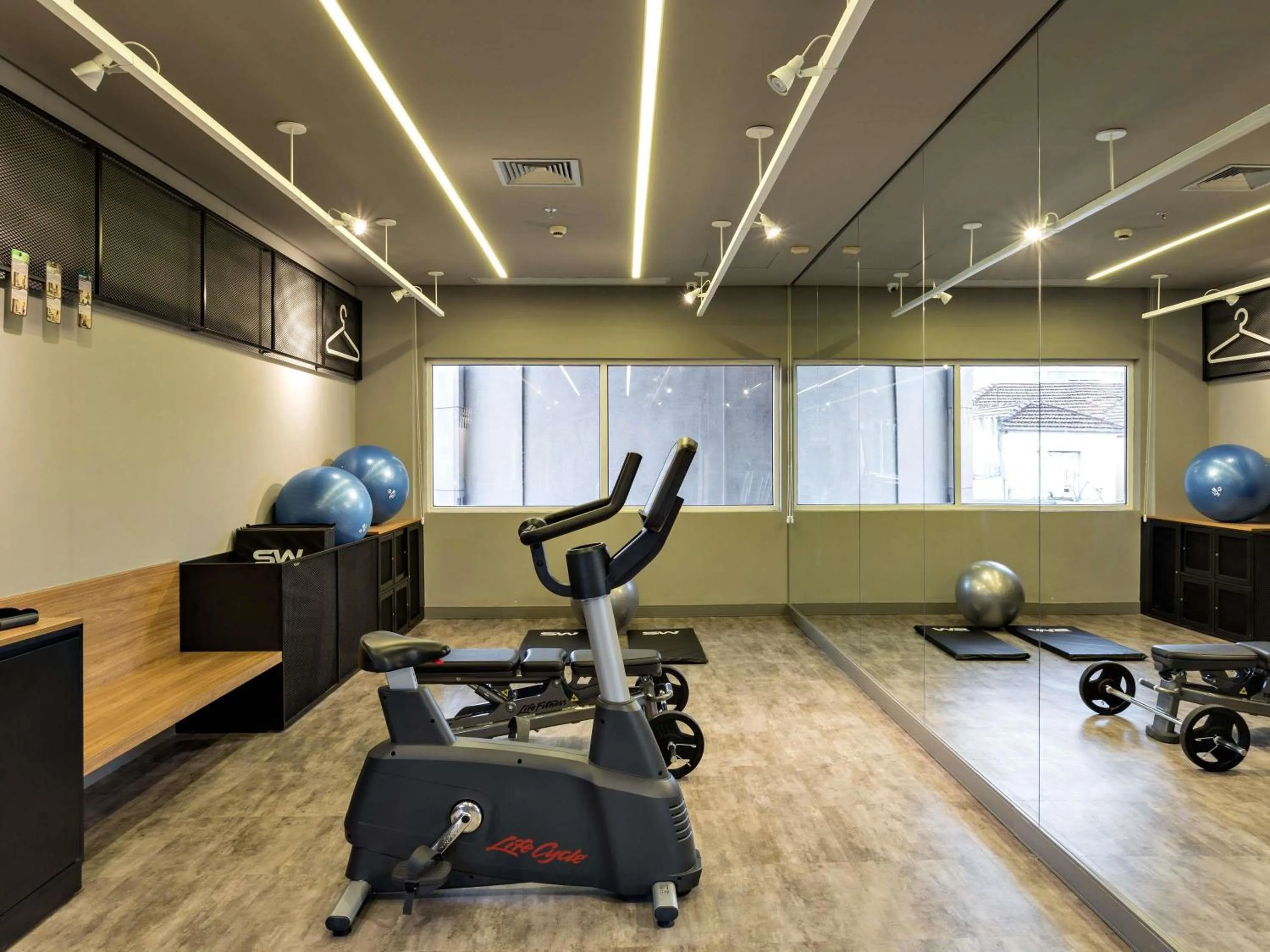 Fitness centre/facilities in ibis Sao Paulo Barra Funda