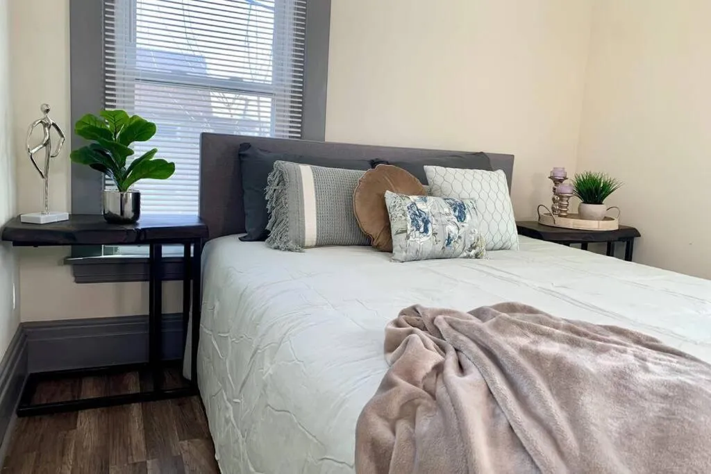 Bed in The Hennepin House- With Private Yard & Parking, Minutes From Falls & Casino by Niagara Hospitality