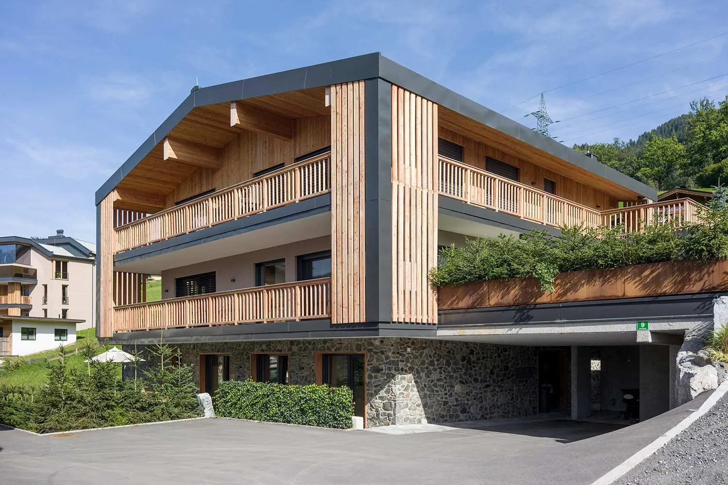 Property building in Hotel Penzinghof