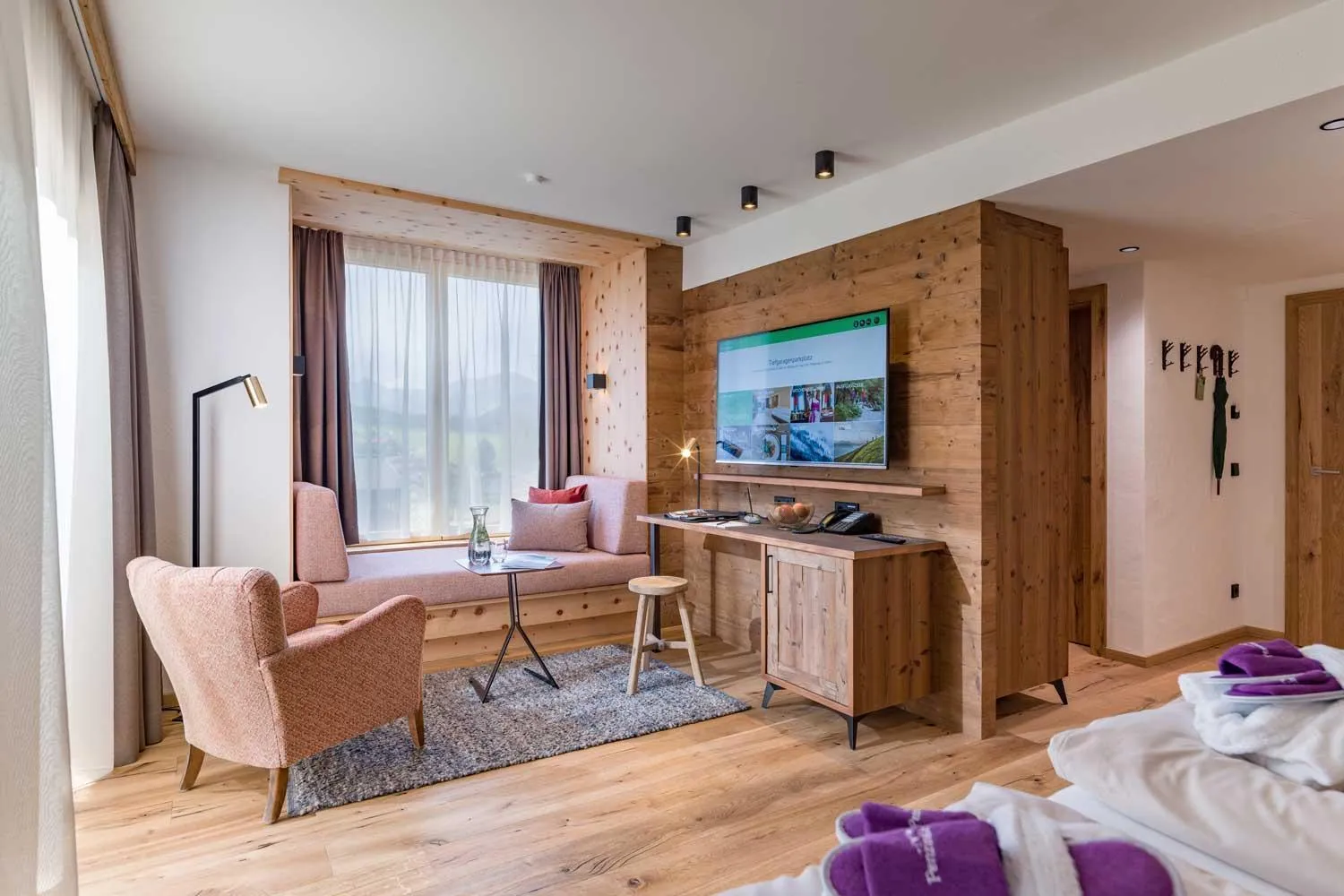 Bed in Hotel Penzinghof