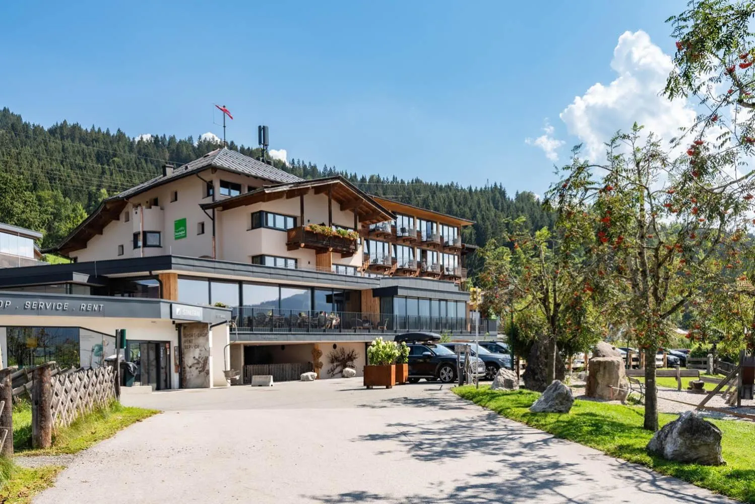 Property building in Hotel Penzinghof