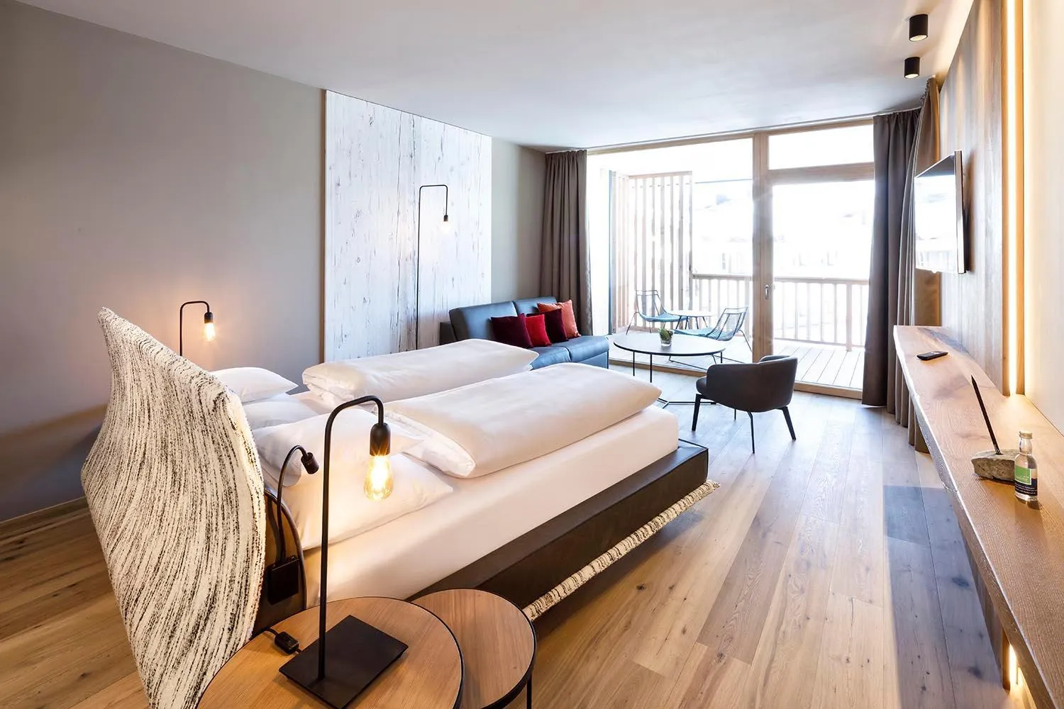 Bed in Hotel Penzinghof