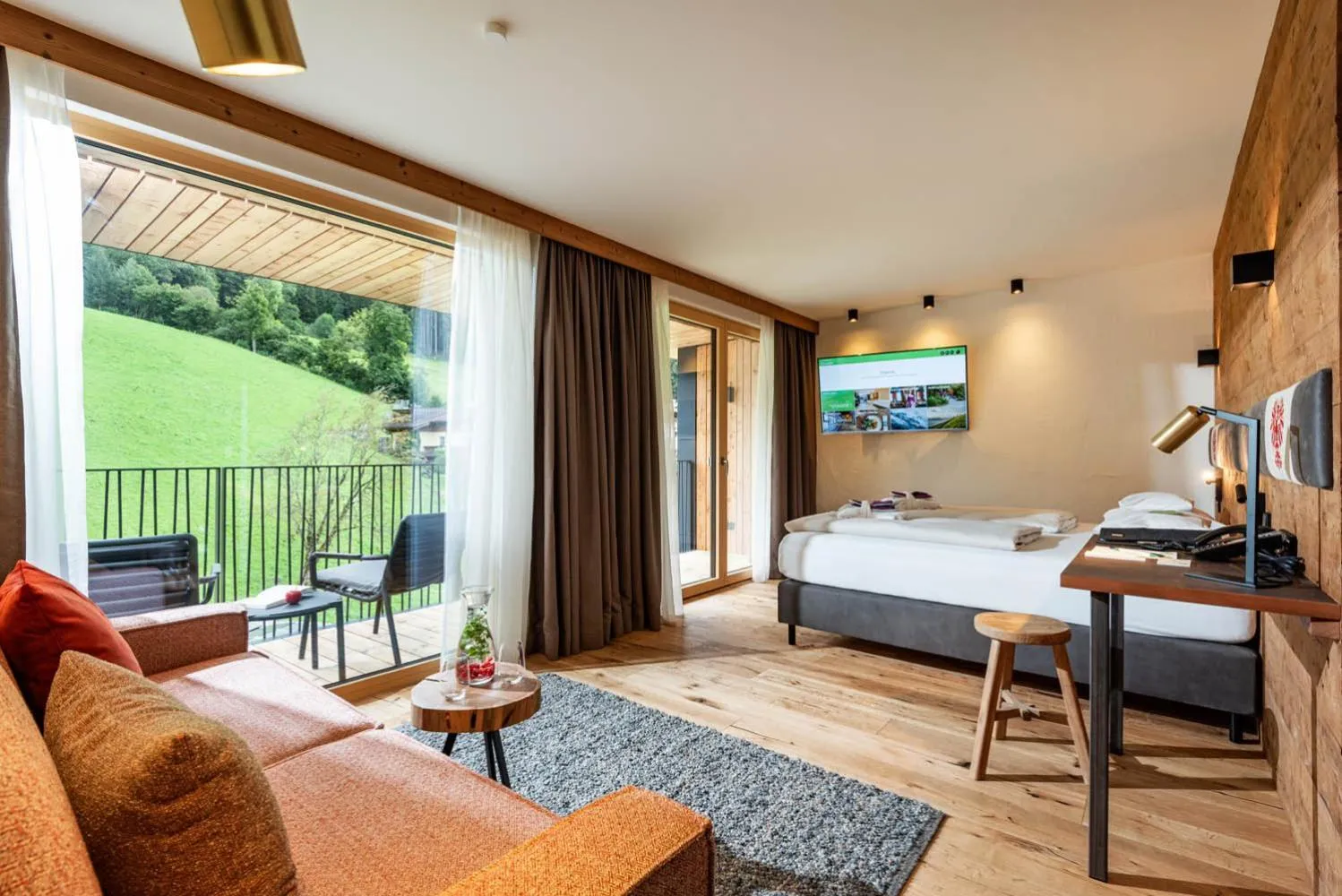 Bed in Hotel Penzinghof