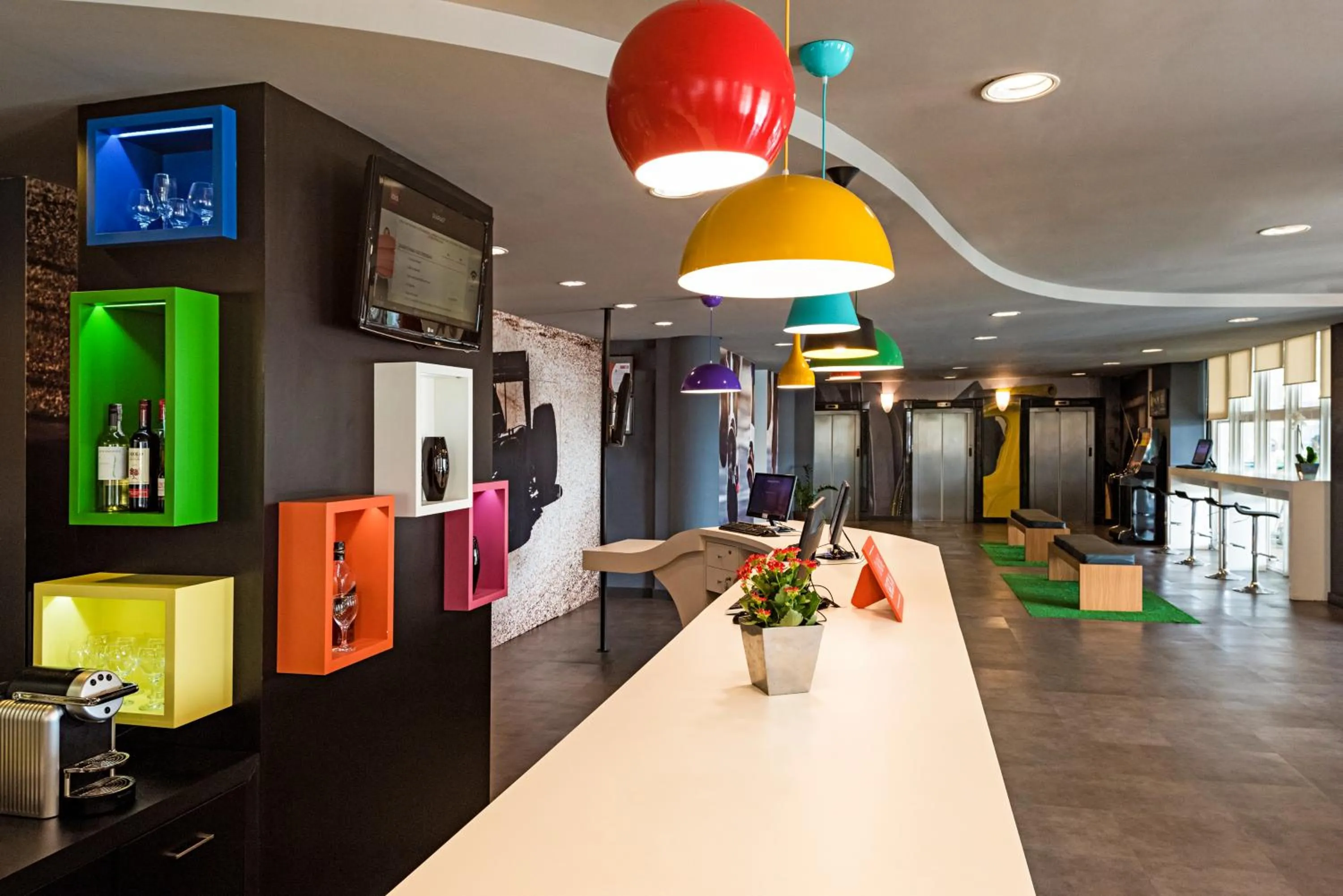 Lobby or reception in ibis Sao Paulo Interlagos