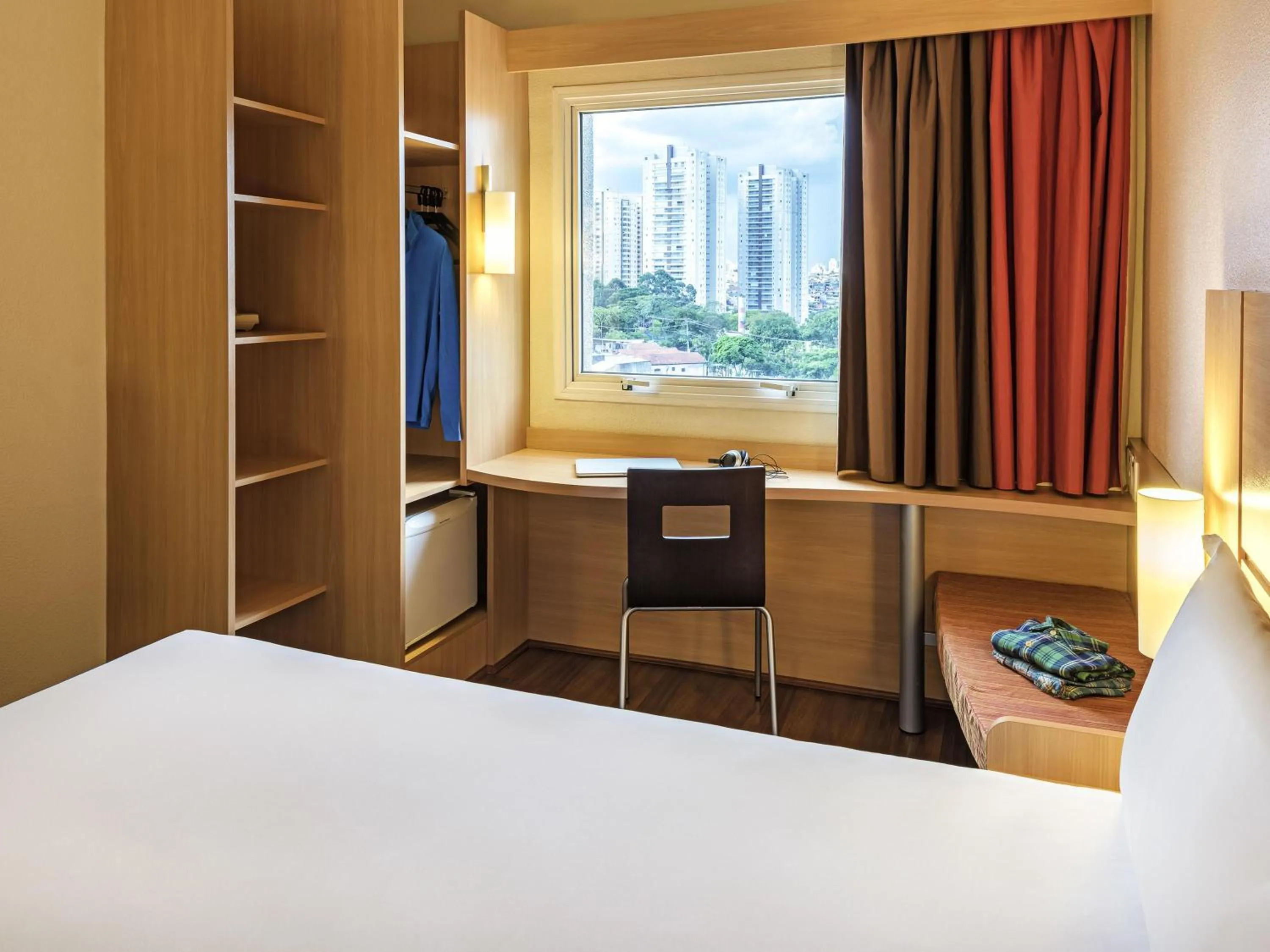 Bedroom, Bed in ibis Sao Paulo Interlagos