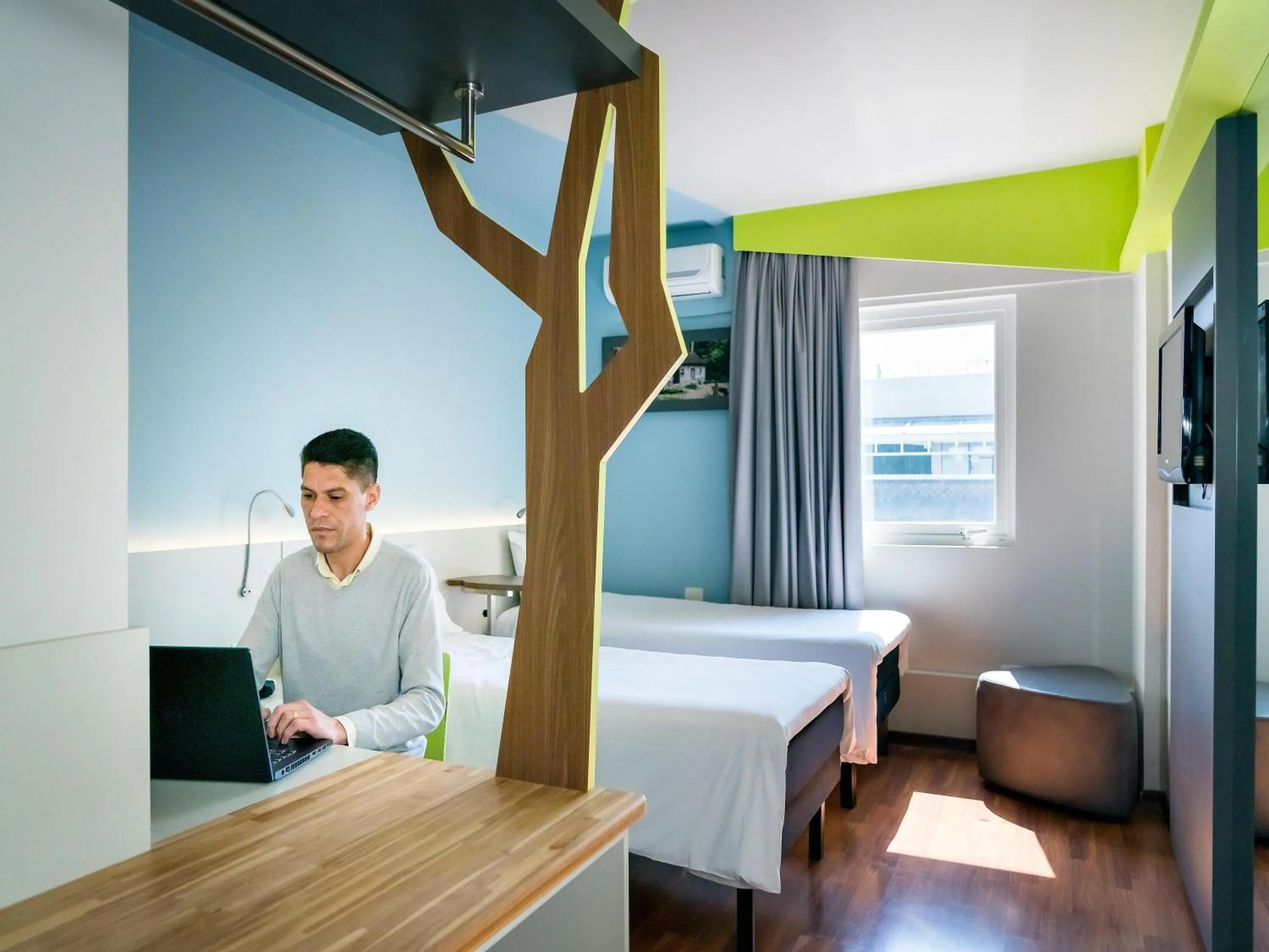 Bedroom, Bed in ibis Styles Curitiba Centro Civico