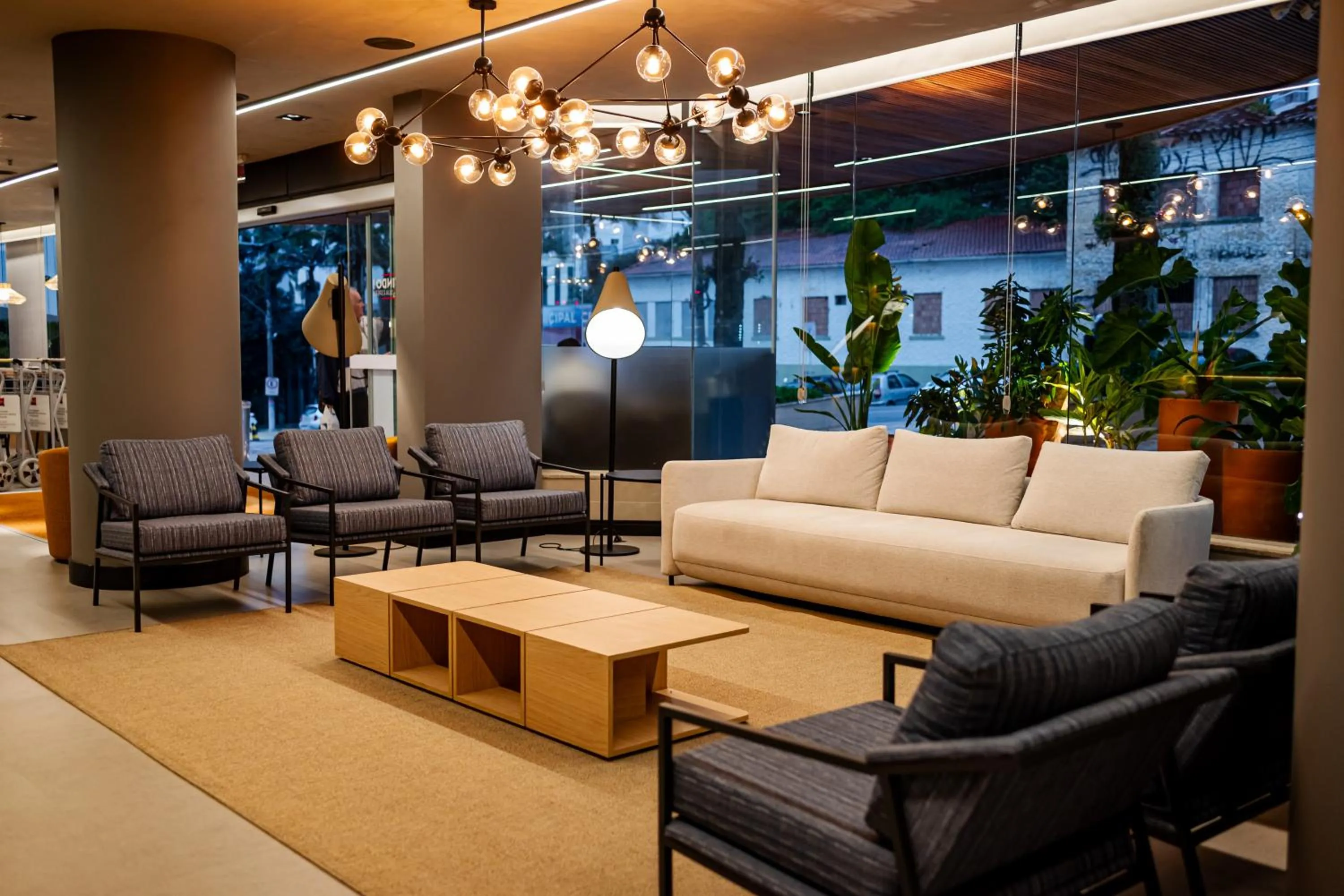 Living room in Ibis Florianopolis