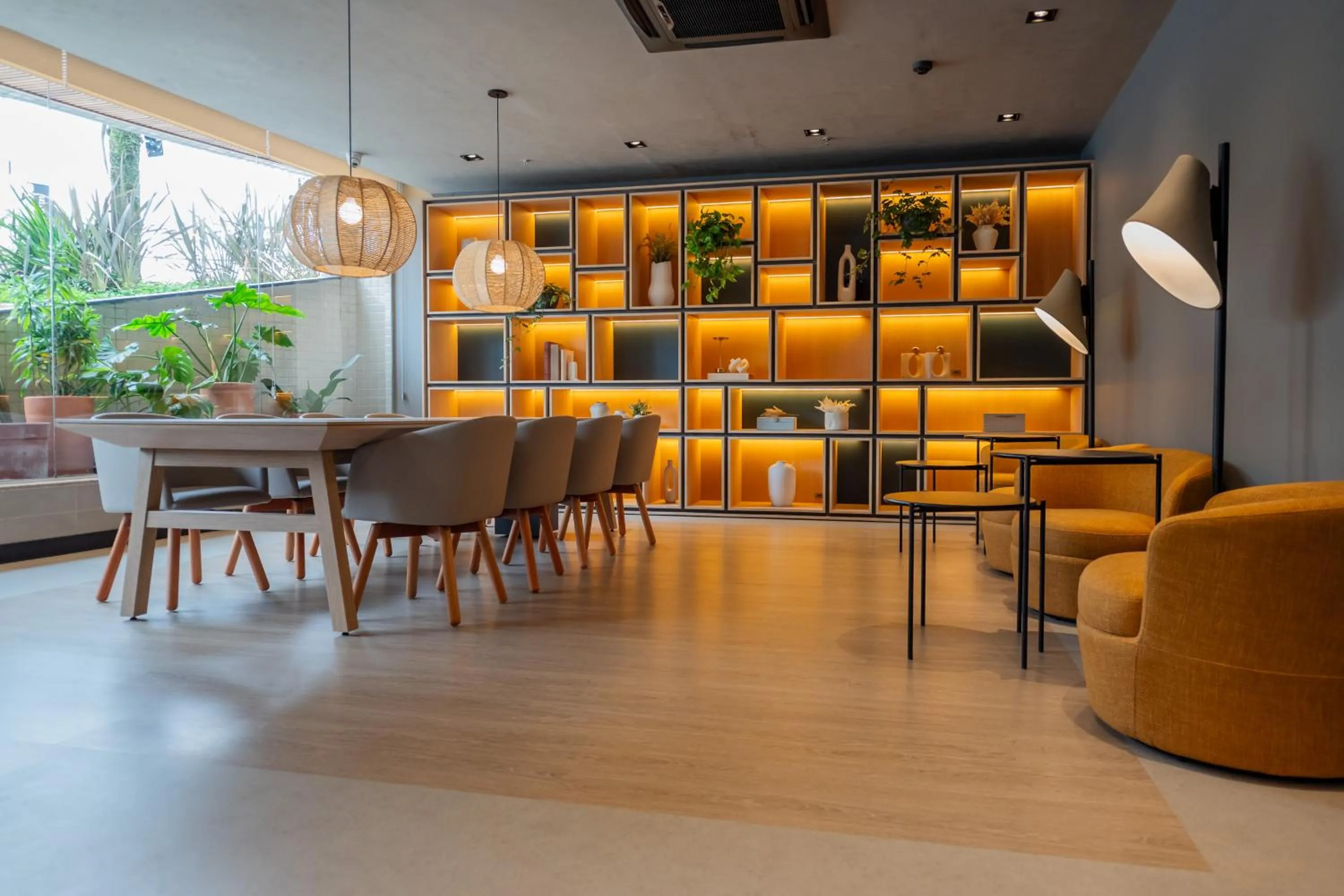 Living room in Ibis Florianopolis