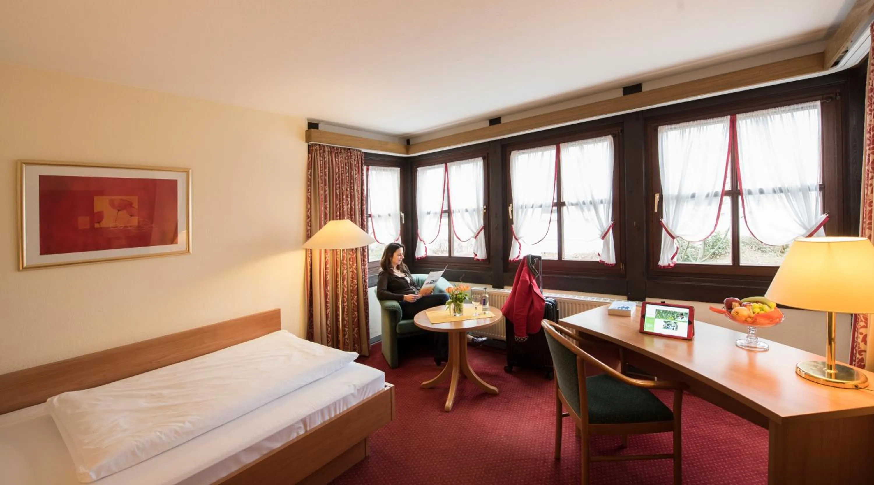 Bedroom, Bed in Hotel-Residenz Immenhof