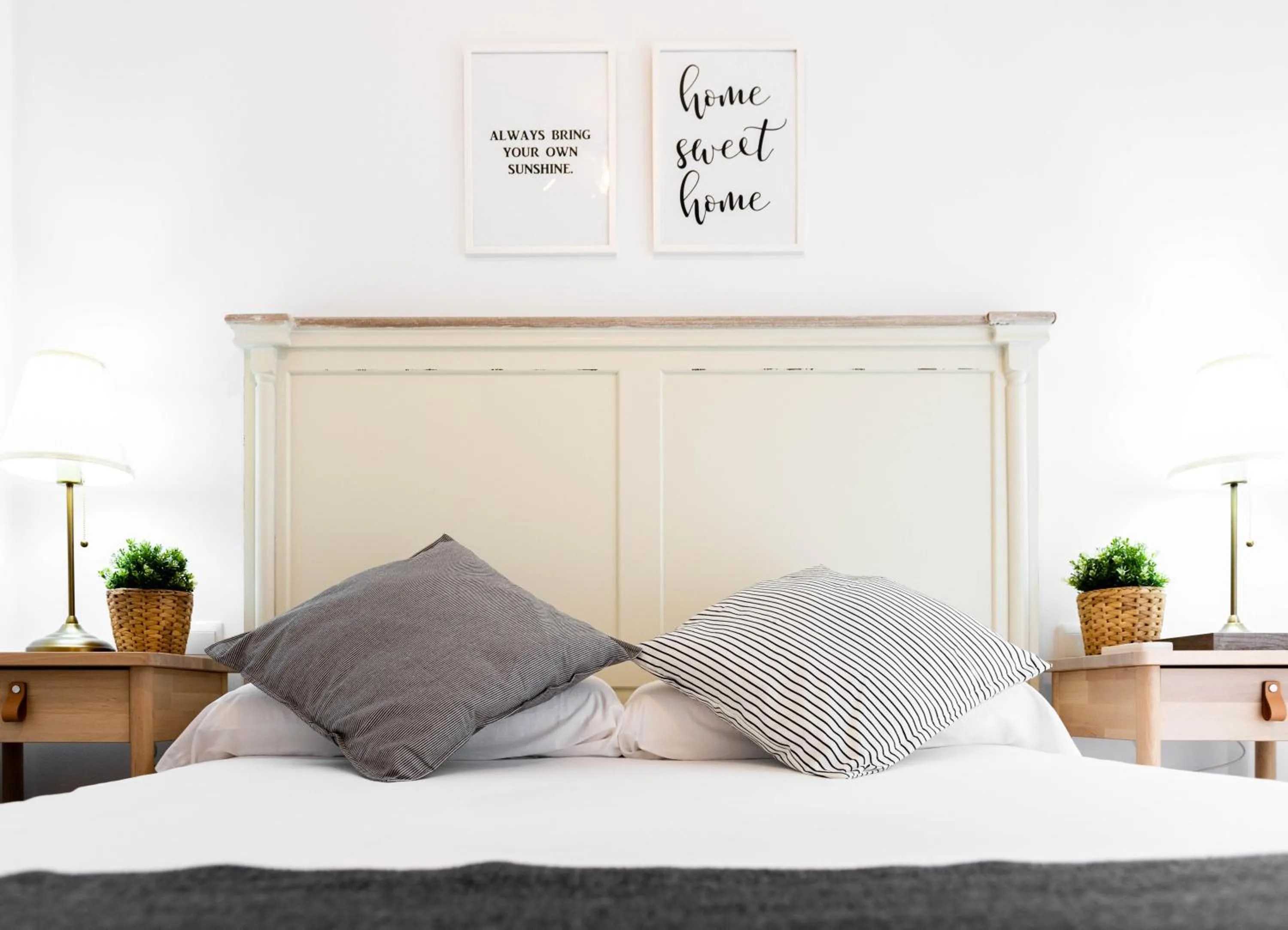 Bed in Apartamentos Toboso Plaza