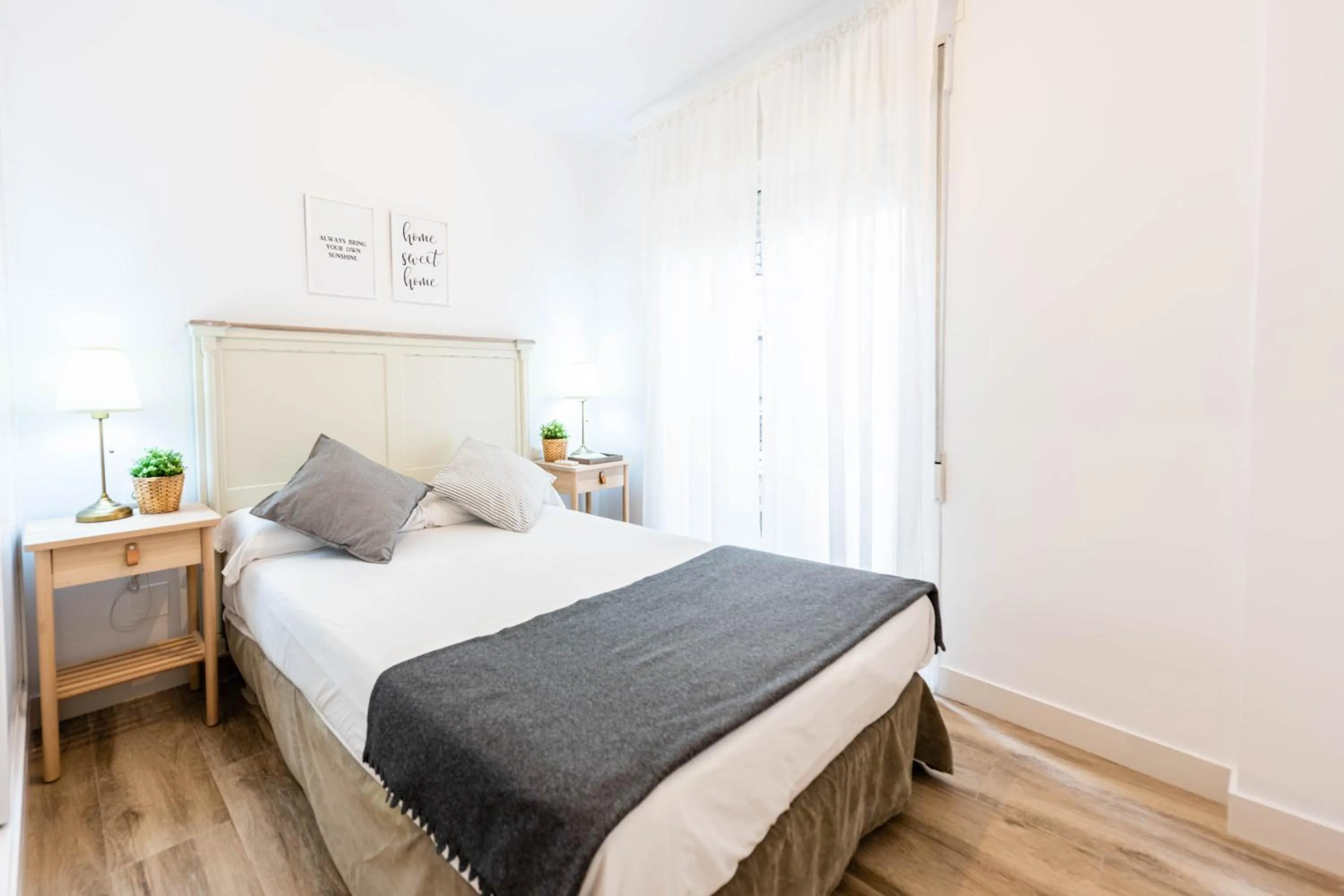 Bed in Apartamentos Toboso Plaza